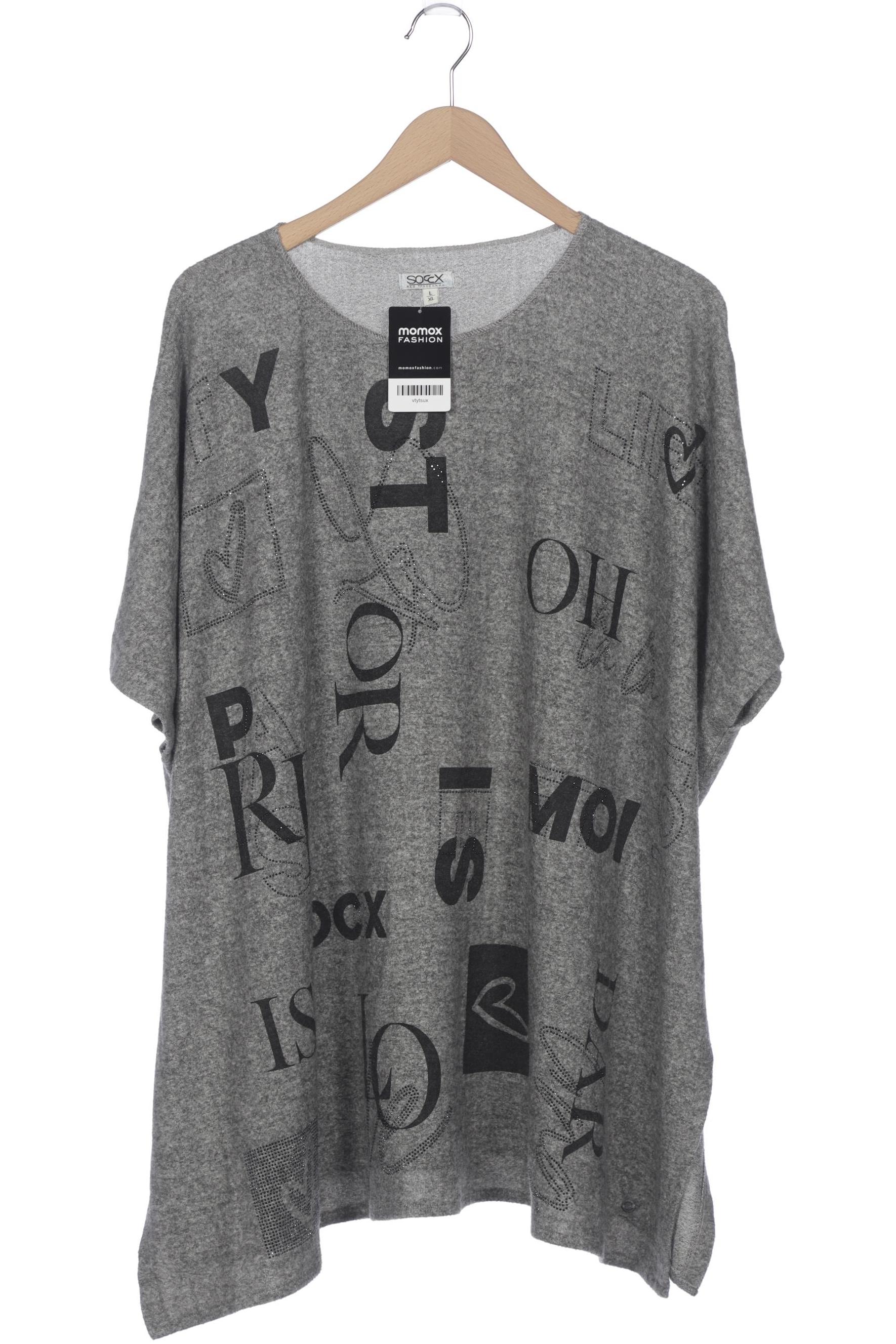 

Soccx Damen Pullover, grau, Gr. 42