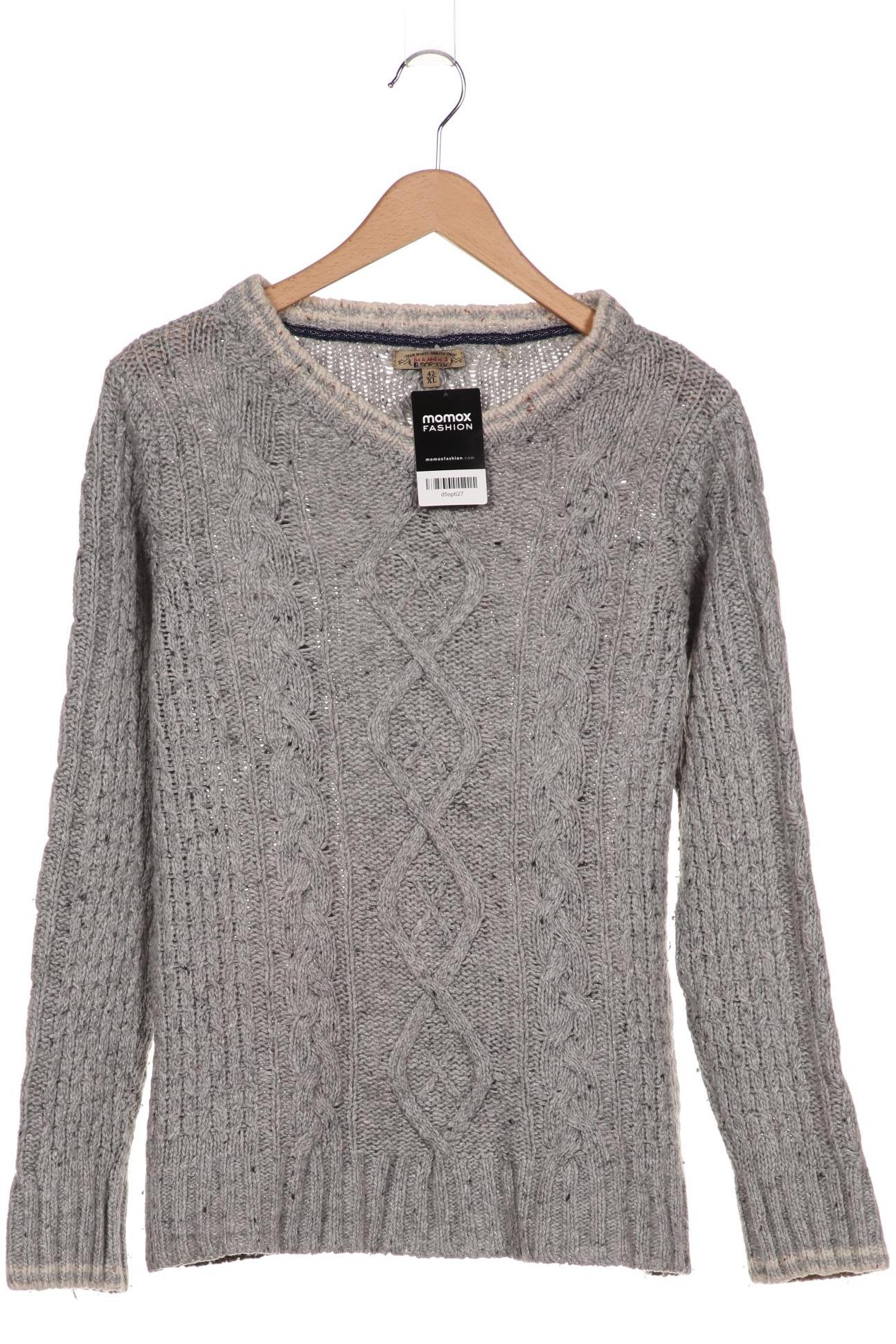 

Soccx Damen Pullover, grau, Gr. 42