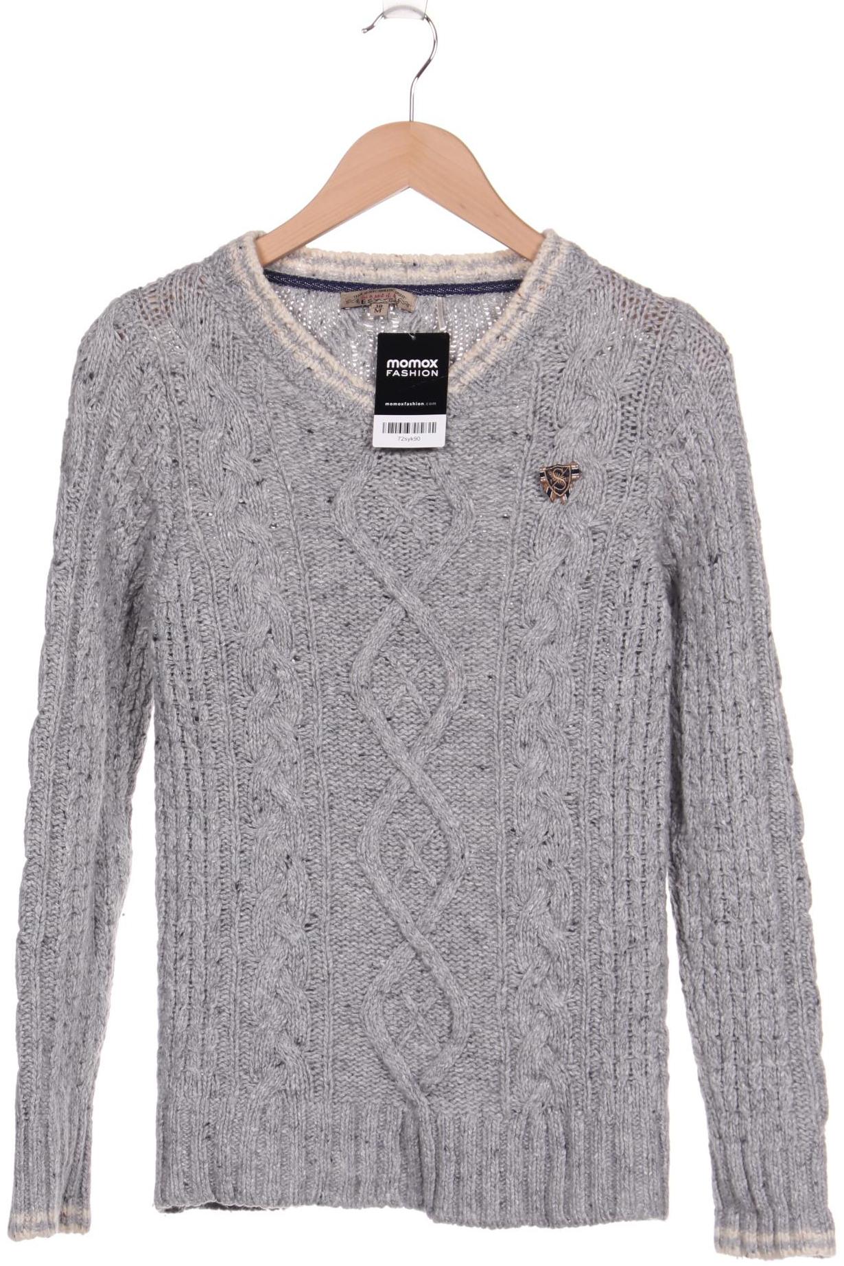 

SOCCX Damen Pullover, grau