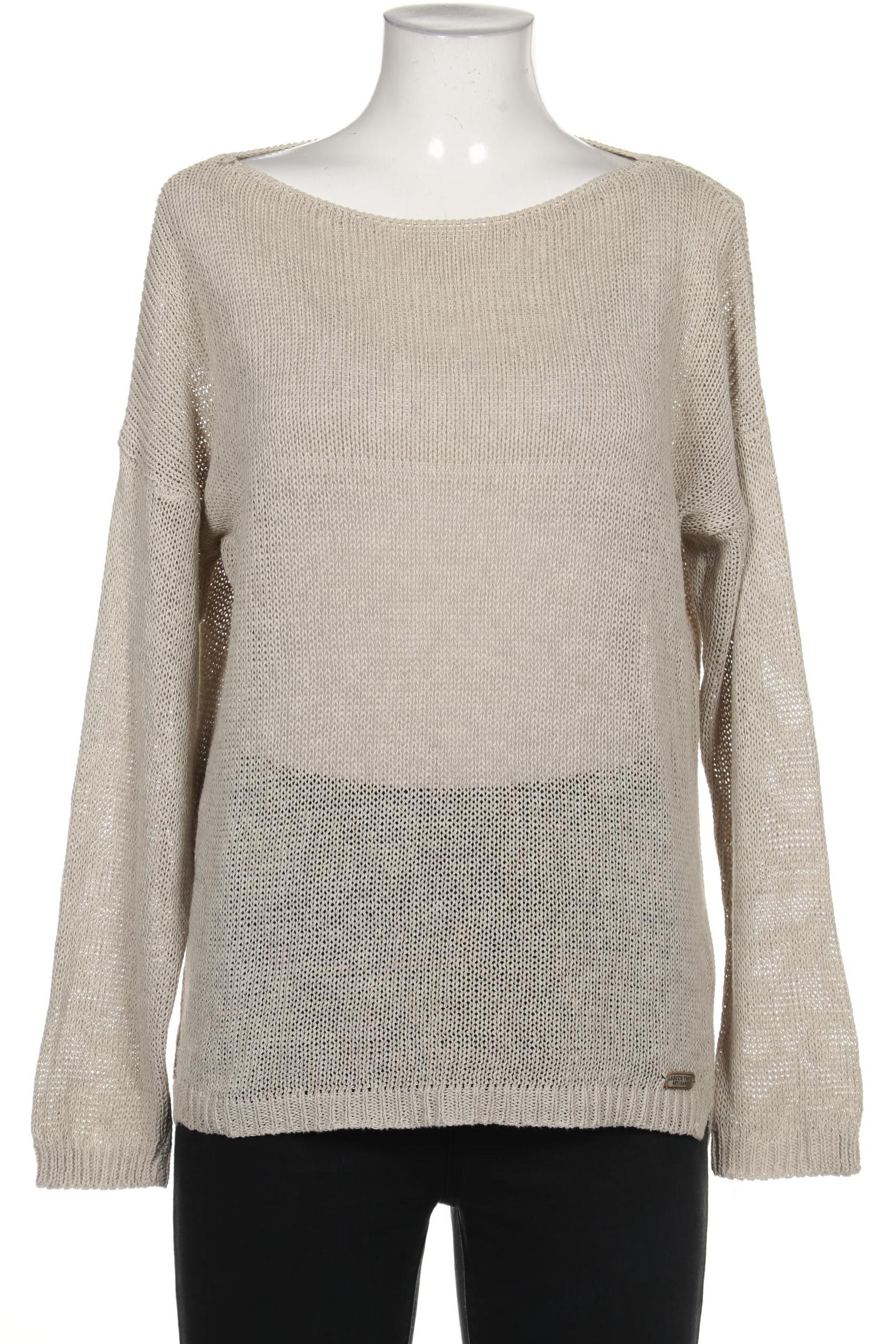 

SOCCX Damen Pullover, beige