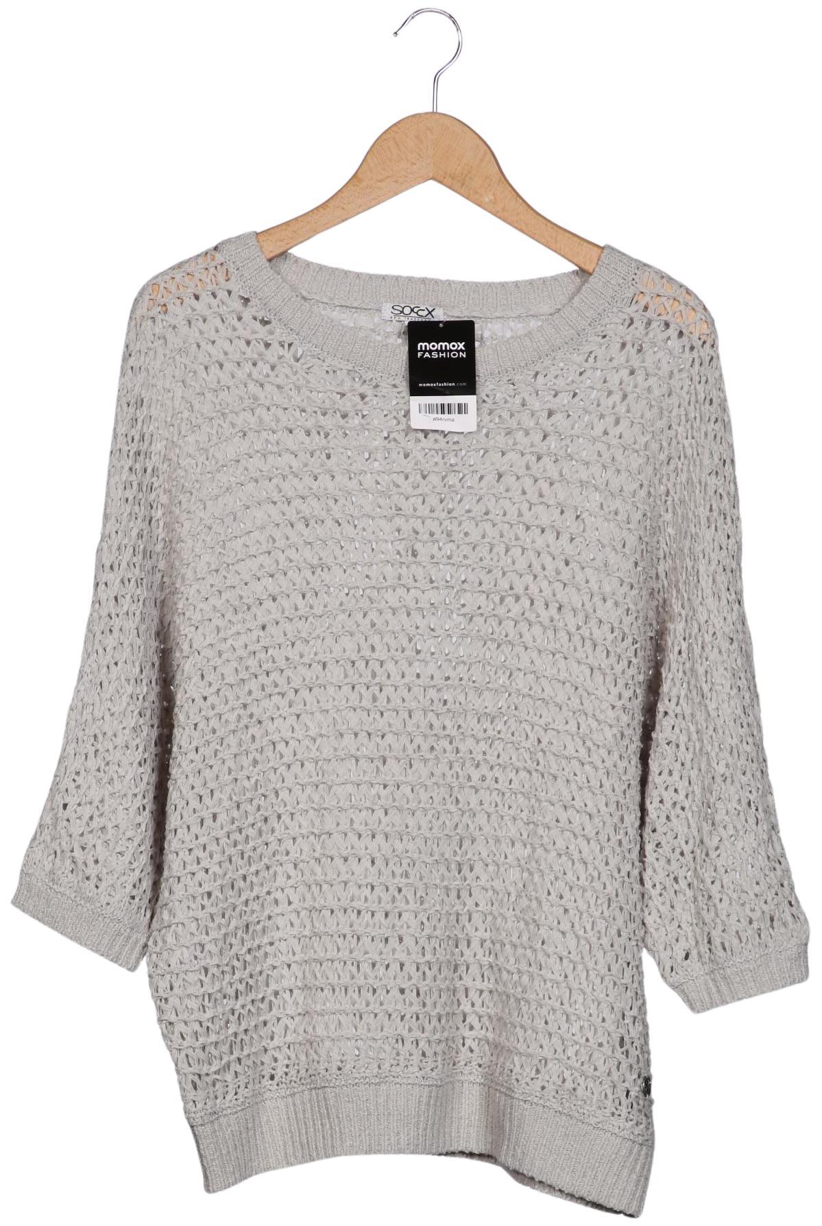 

Soccx Damen Pullover, grau, Gr. 42