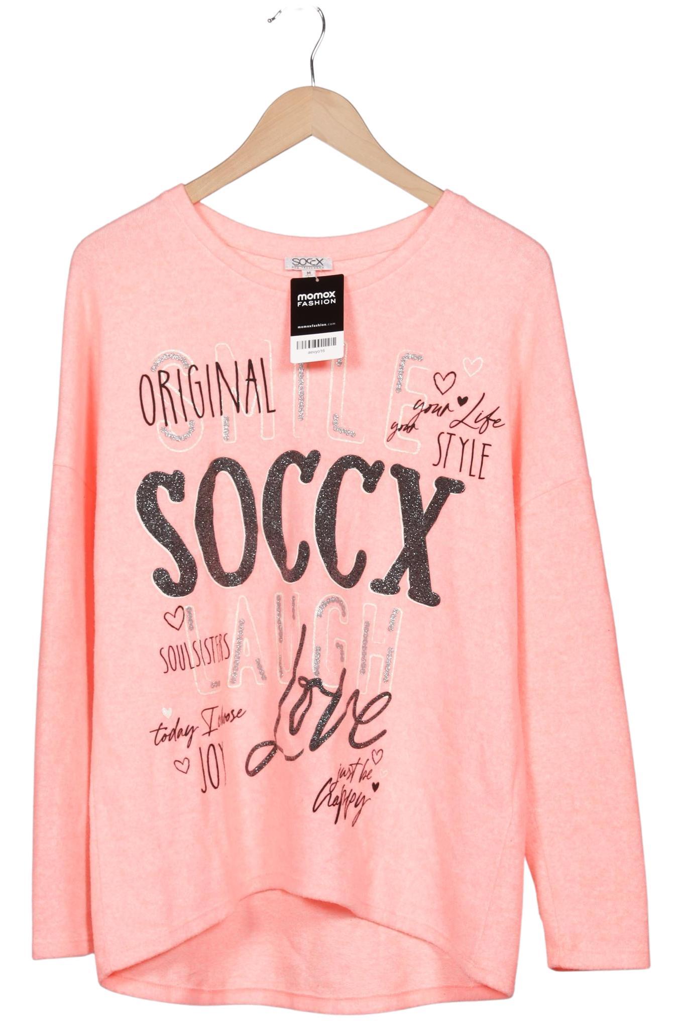 

Soccx Damen Pullover, pink, Gr. 38