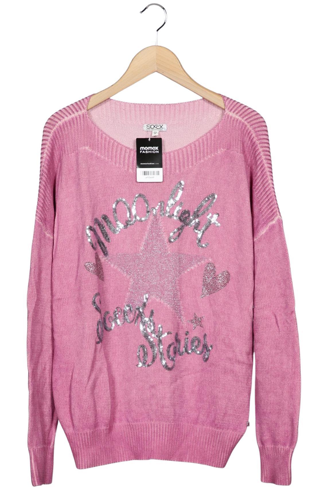 

Soccx Damen Pullover, pink, Gr. 38