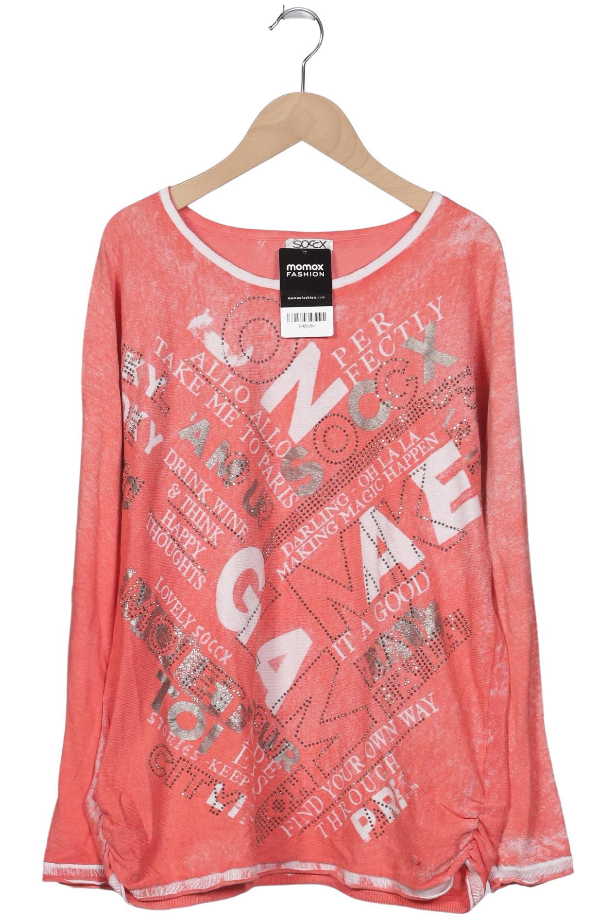 

Soccx Damen Pullover, pink, Gr. 38