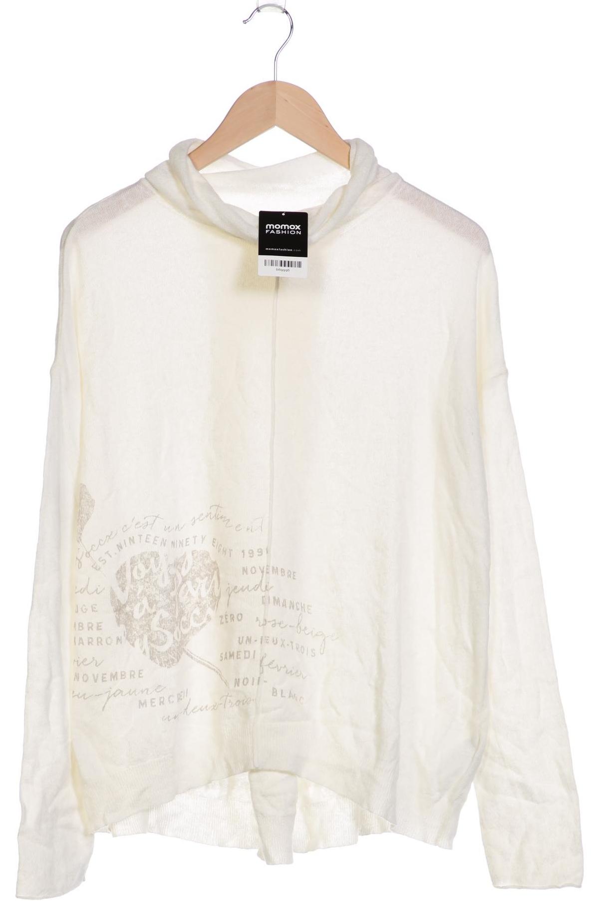 

Soccx Damen Pullover, weiß, Gr. 40