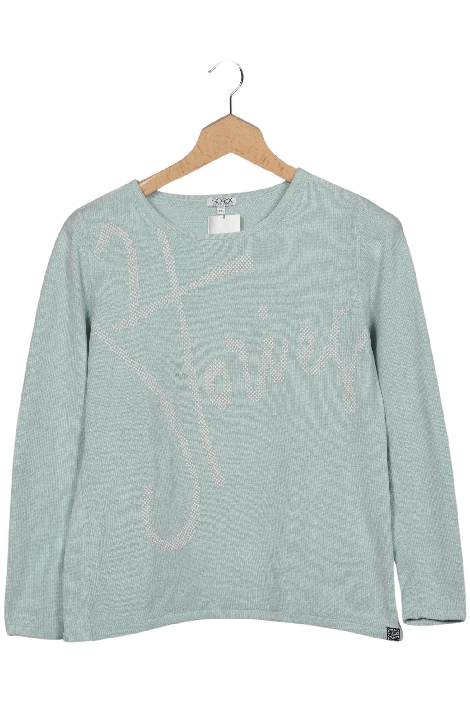 

Soccx Damen Pullover, hellblau, Gr. 44