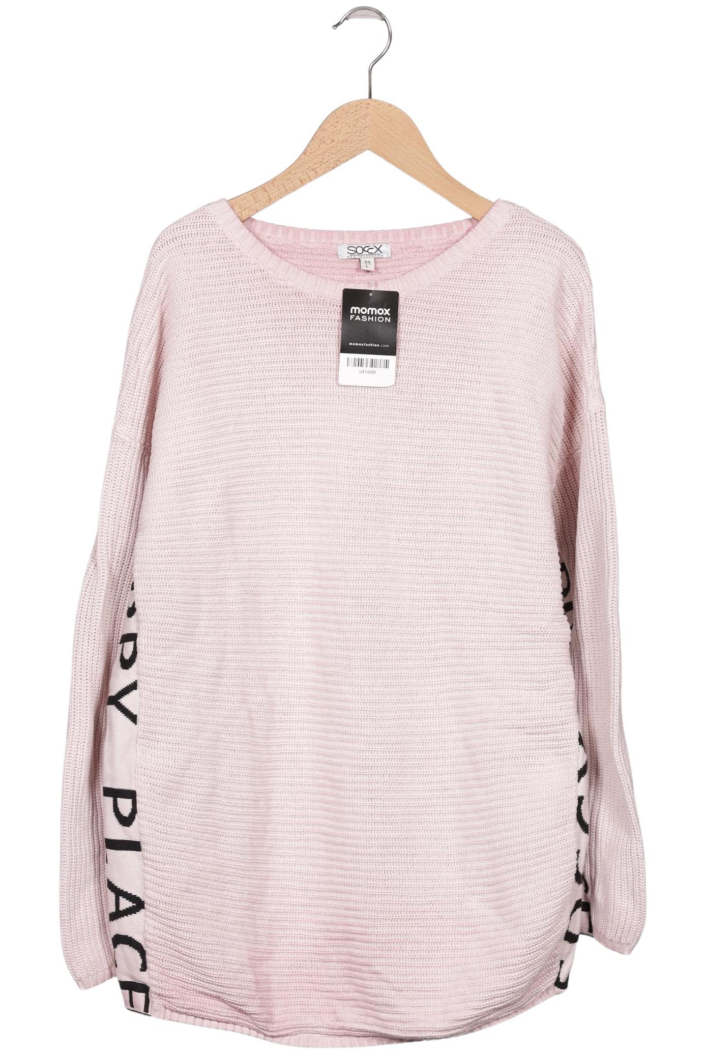 

Soccx Damen Pullover, pink, Gr. 40
