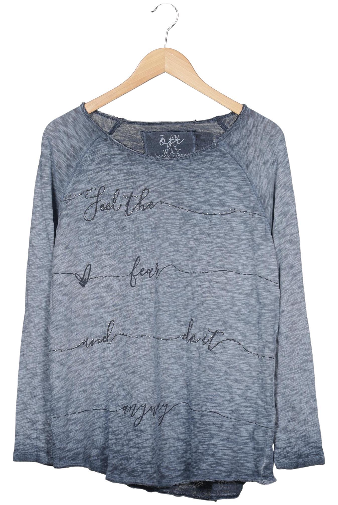 

Soccx Damen Pullover, blau, Gr. 42