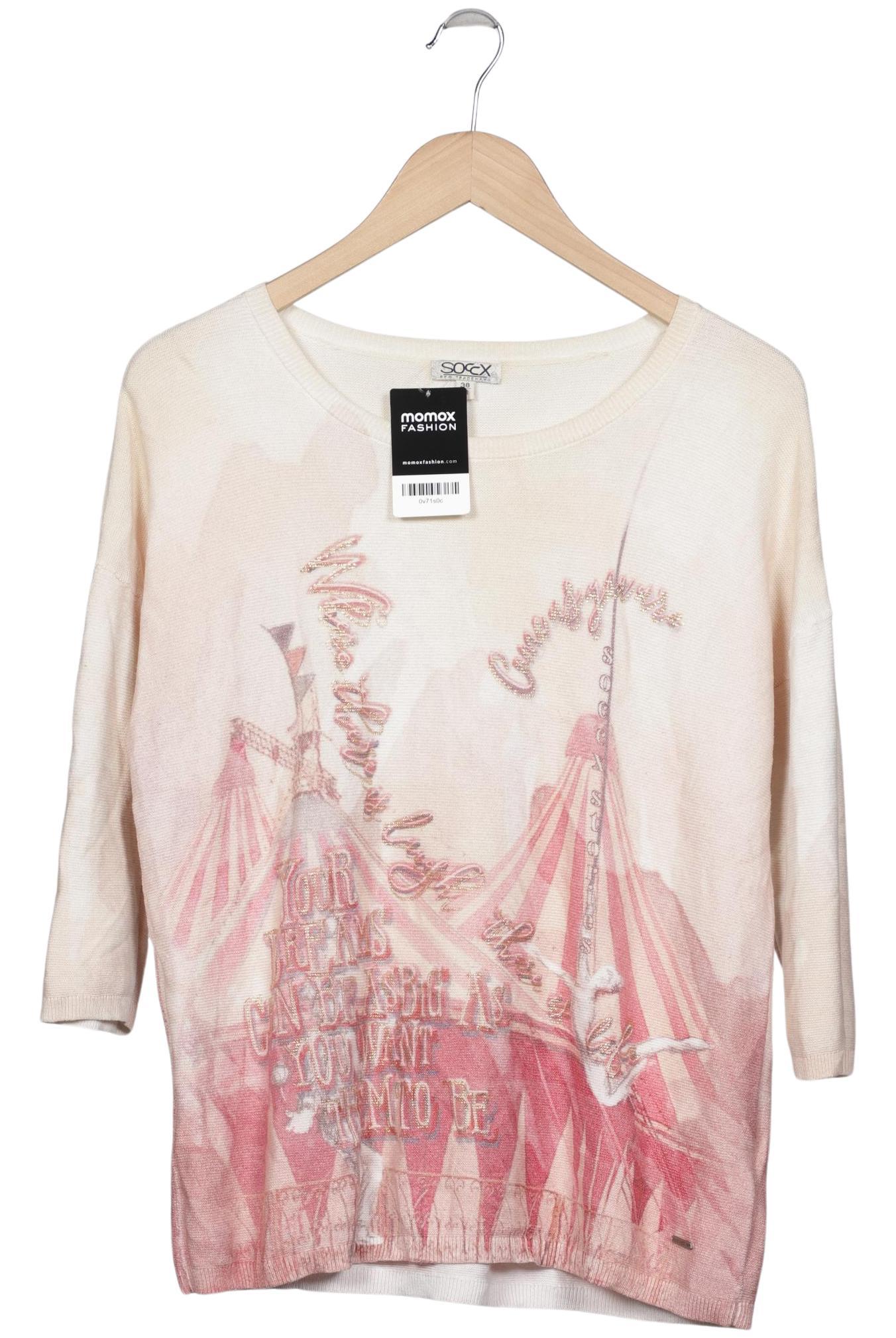 

Soccx Damen Pullover, mehrfarbig, Gr. 38