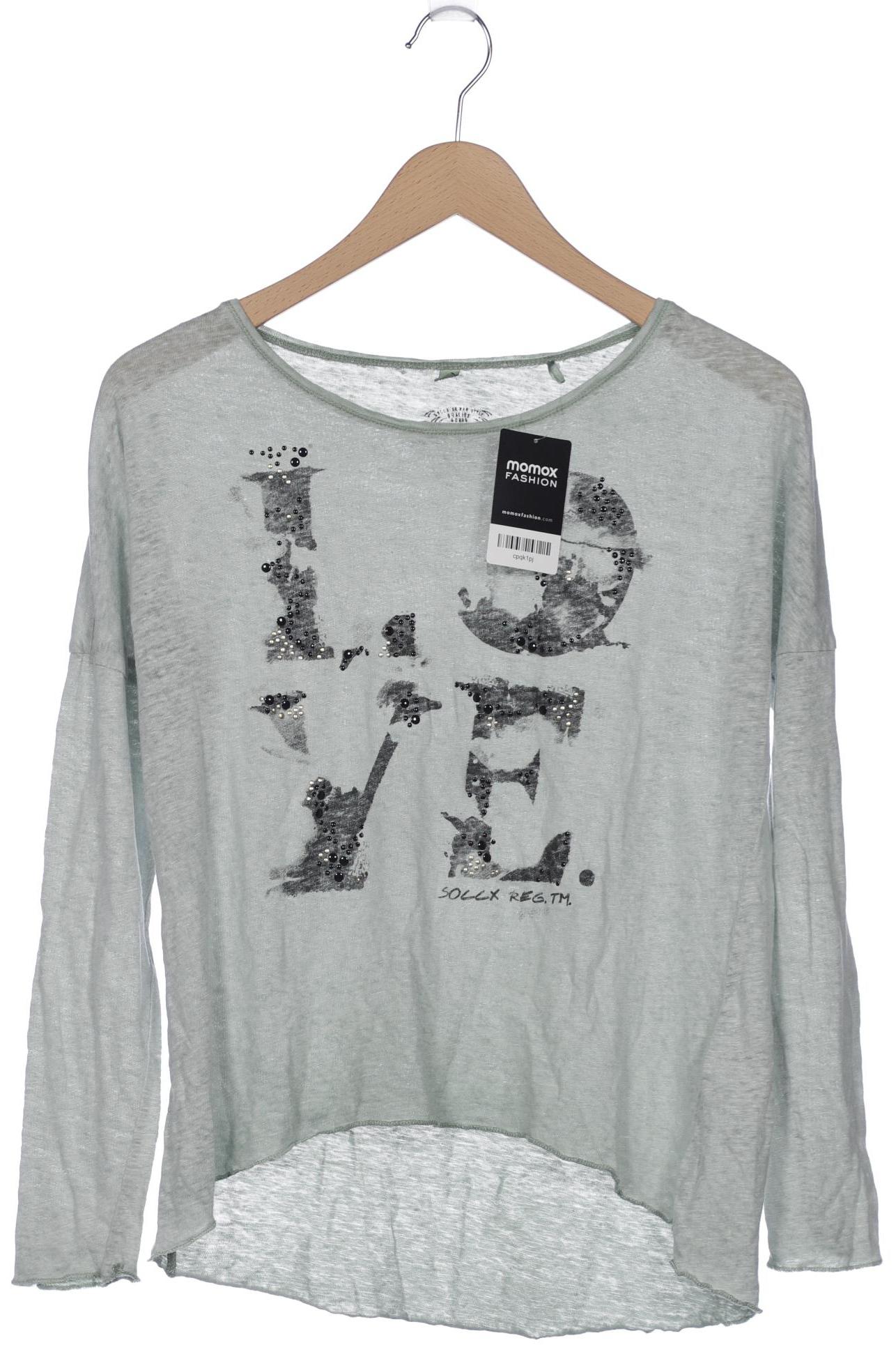 

SOCCX Damen Pullover, grün