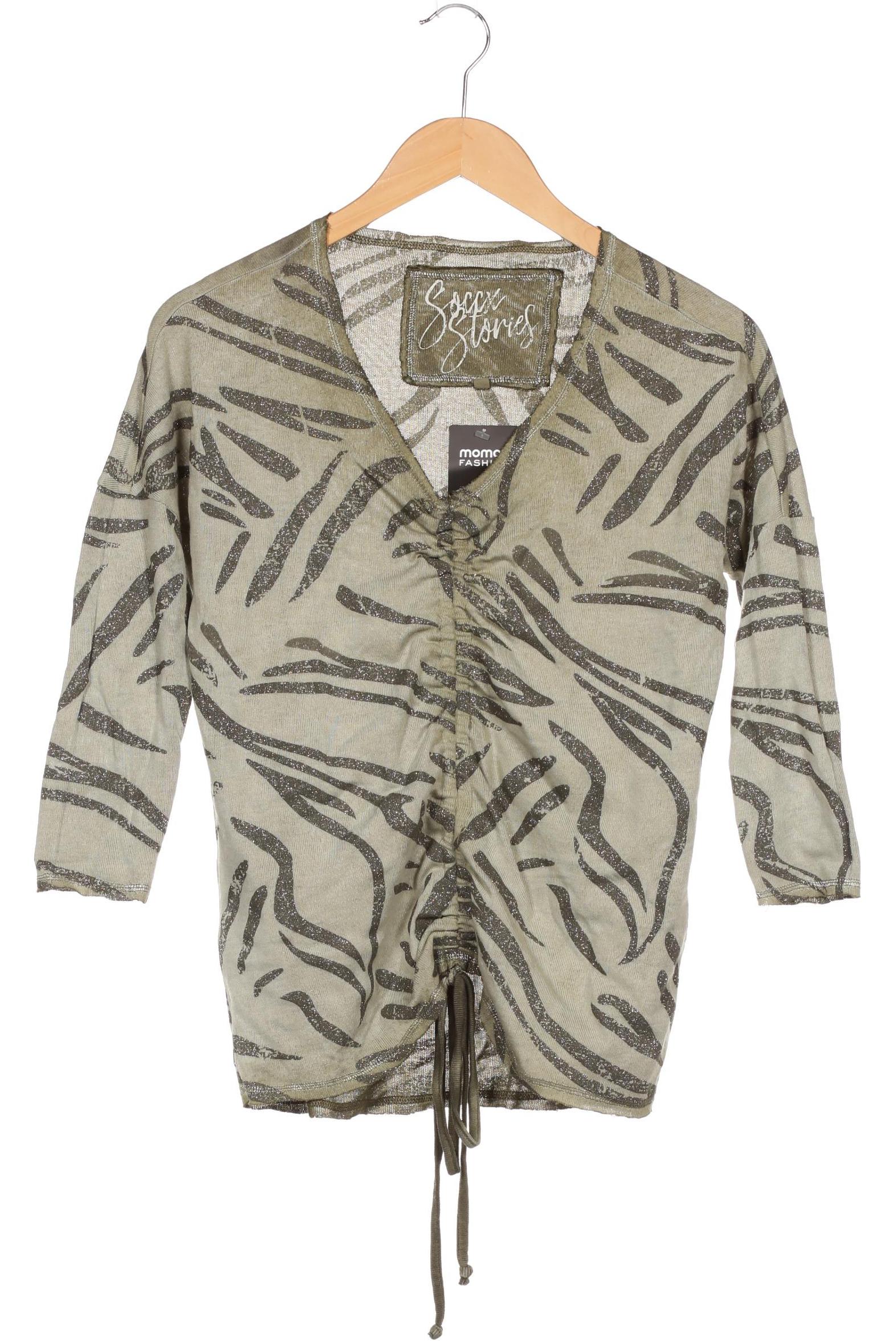 

SOCCX Damen Pullover, grün