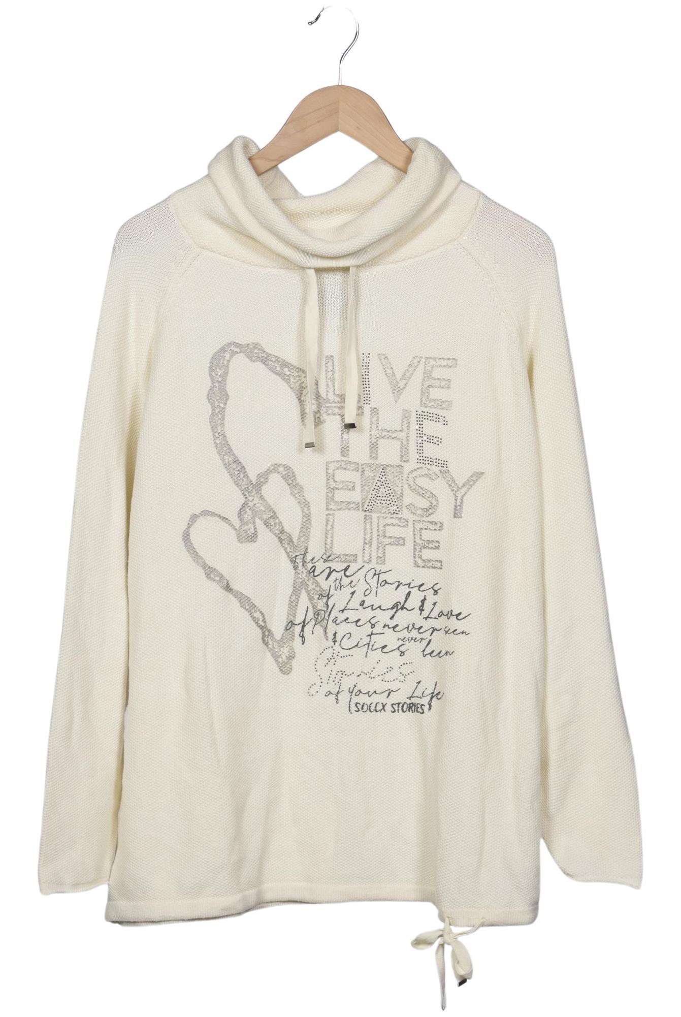 Thumbnail - Soccx Damen Pullover, cremeweiß, Gr. 44