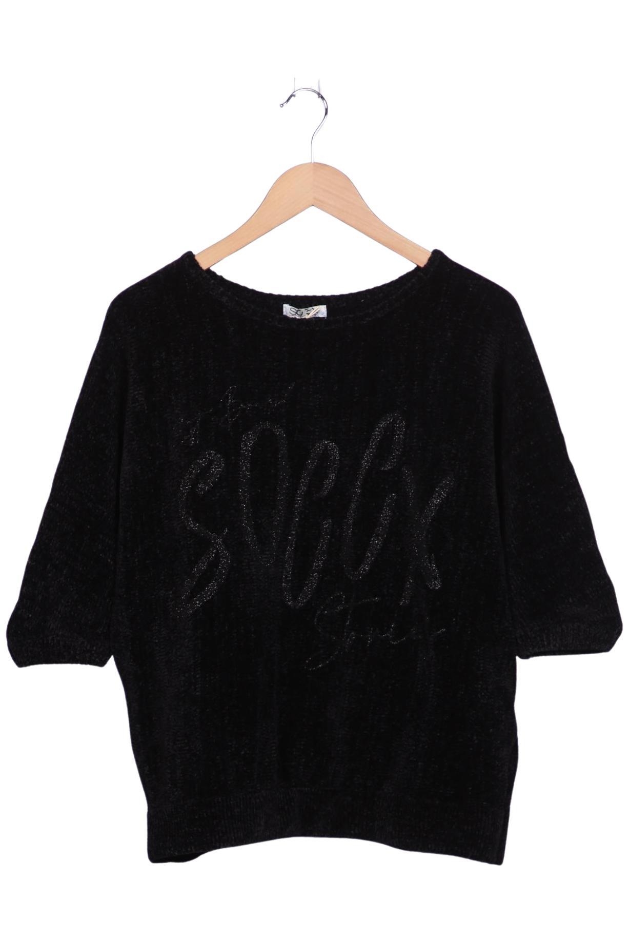 

Soccx Damen Pullover, schwarz, Gr. 44