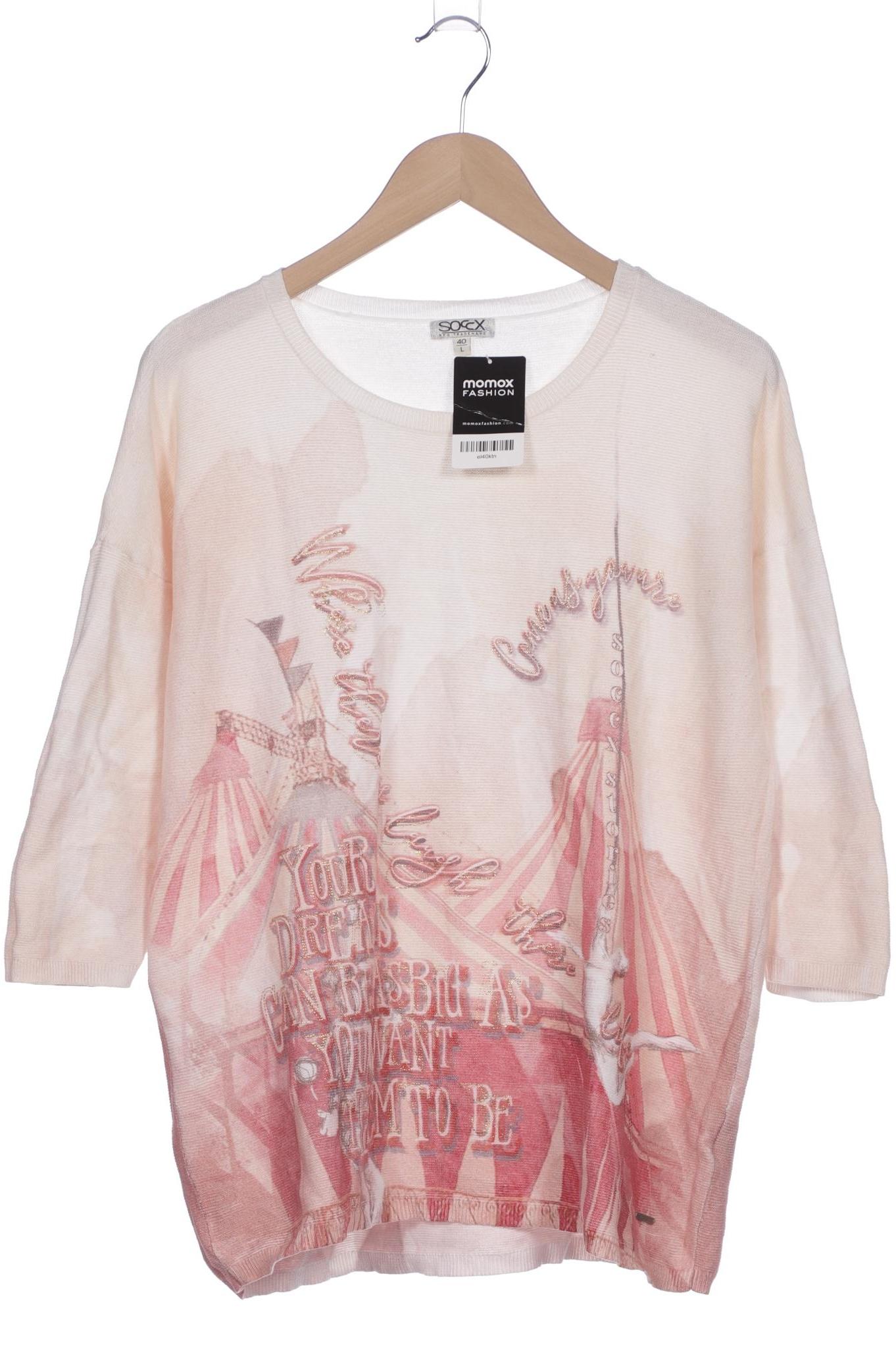 

Soccx Damen Pullover, beige, Gr. 40