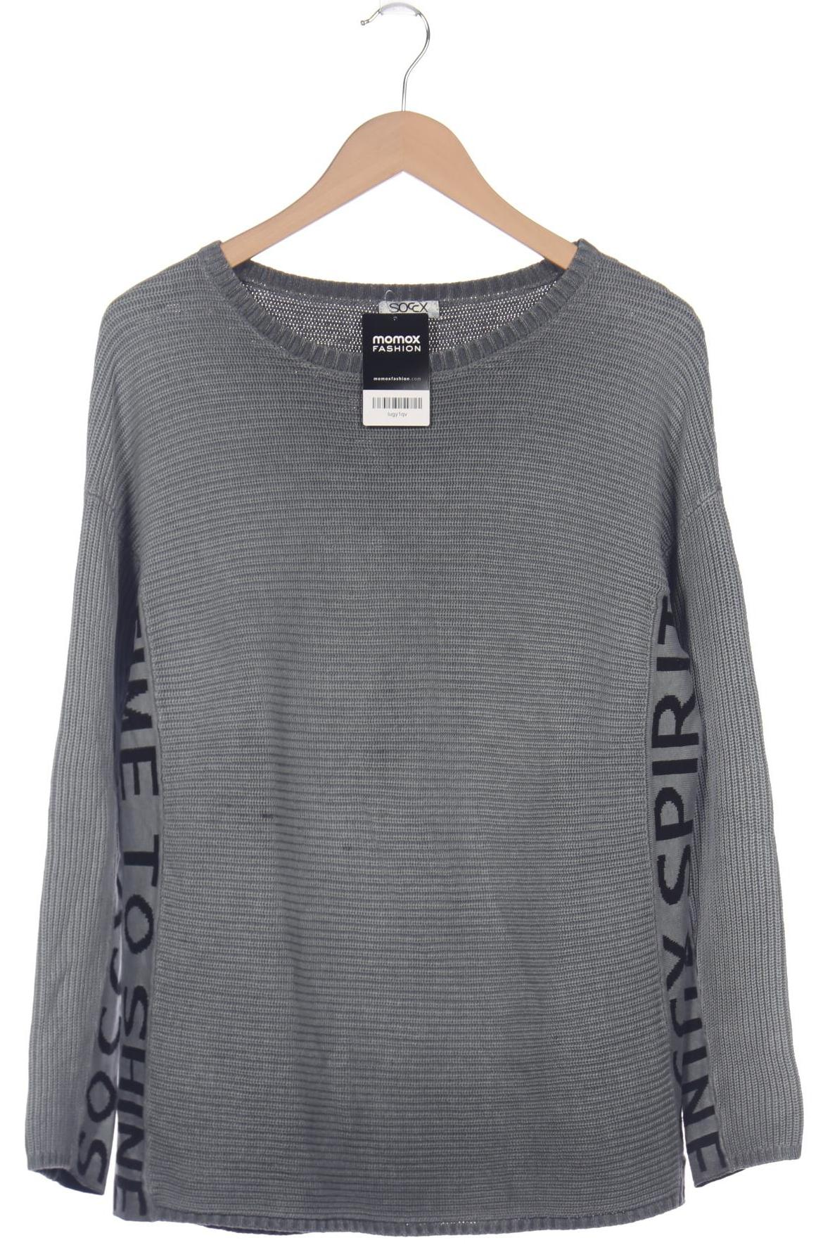 

Soccx Damen Pullover, grau, Gr. 42