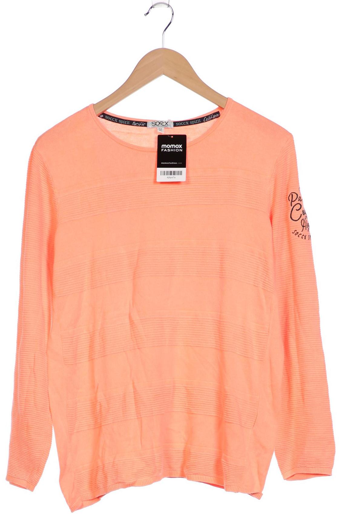 

Soccx Damen Pullover, orange, Gr. 42