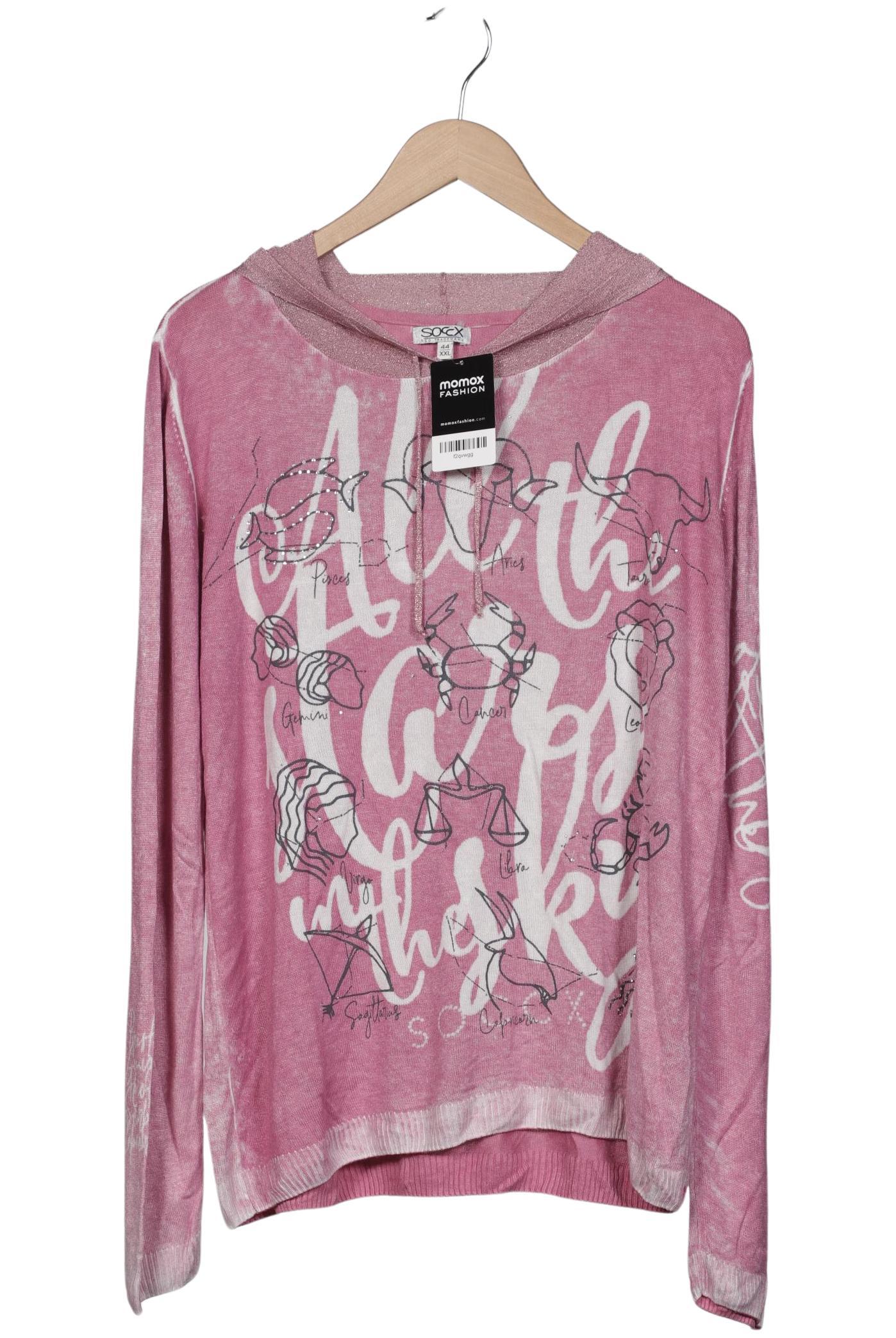 

Soccx Damen Pullover, pink, Gr. 44