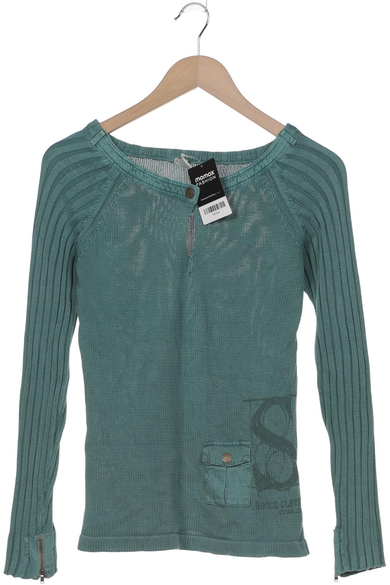 

Soccx Damen Pullover, türkis, Gr. 38