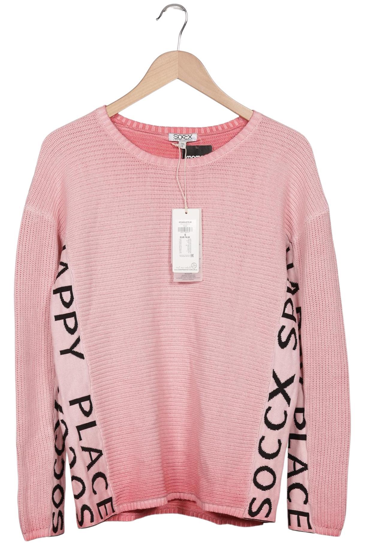 

Soccx Damen Pullover, pink, Gr. 36
