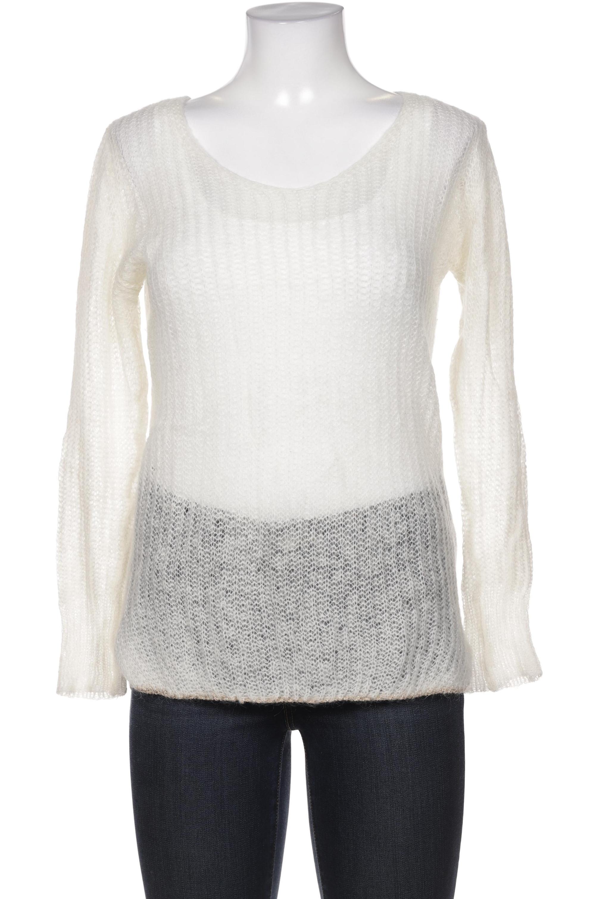 

Soccx Damen Pullover, weiß, Gr. 36