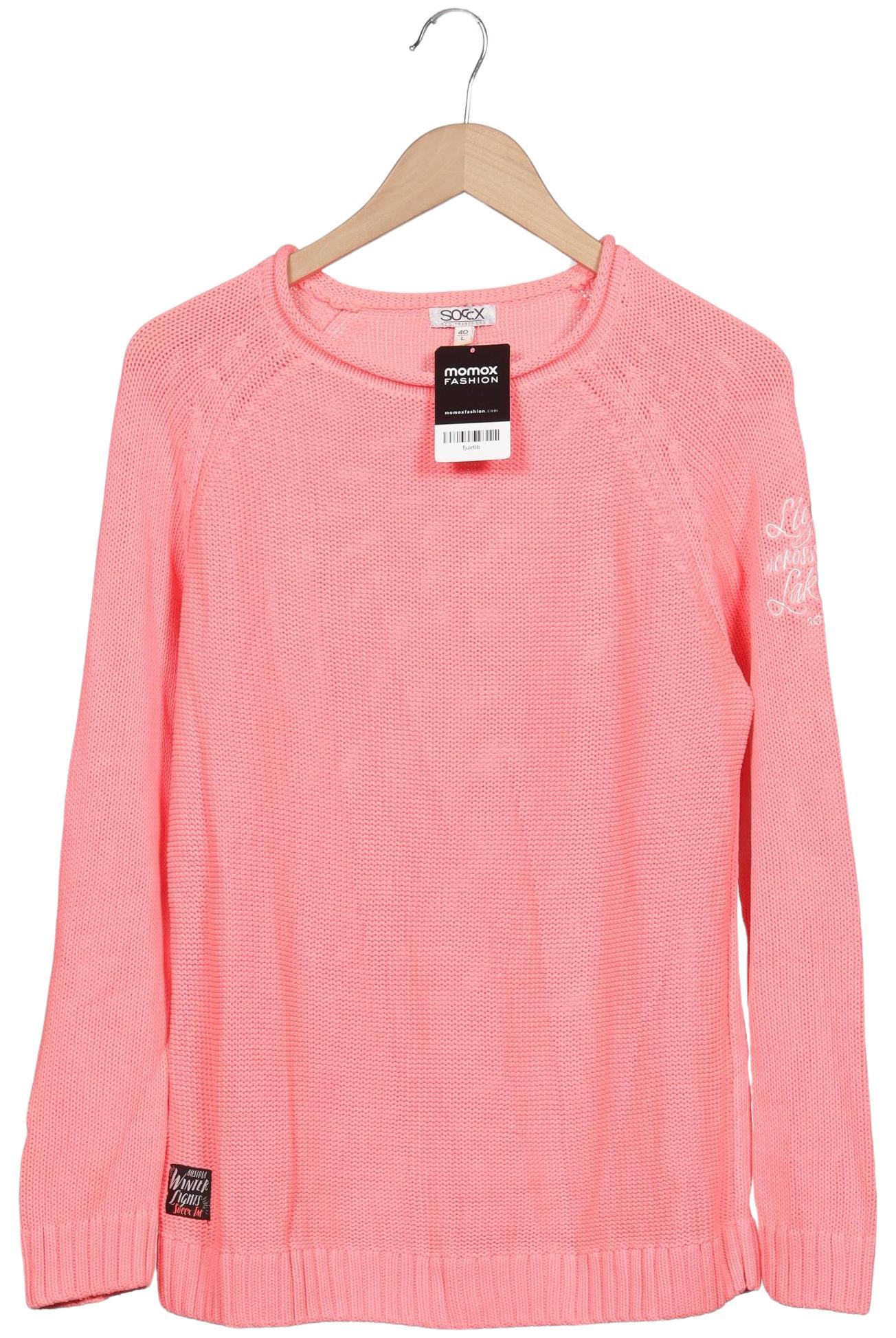 

Soccx Damen Pullover, pink, Gr. 40