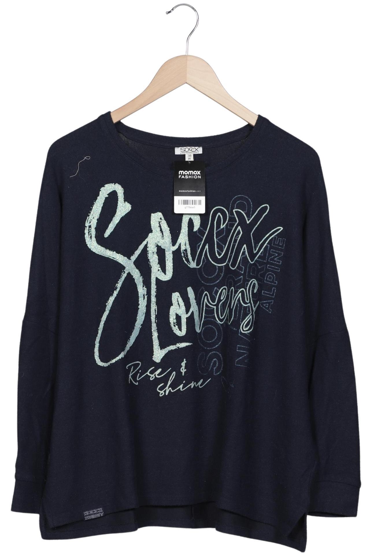 

Soccx Damen Pullover, marineblau, Gr. 38