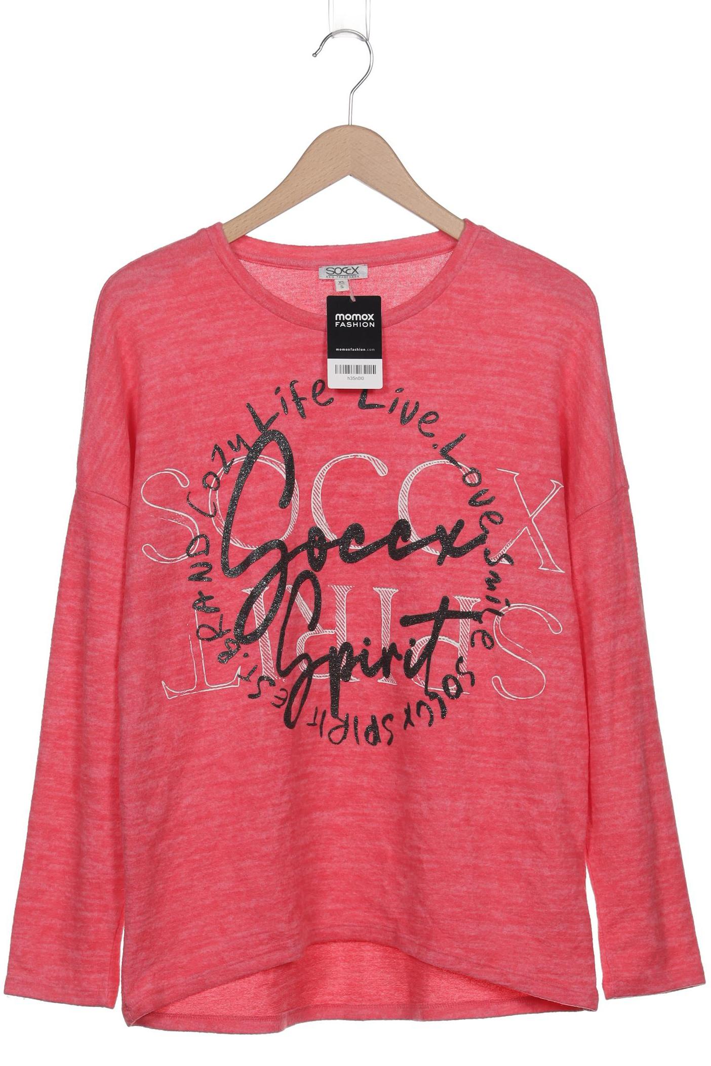 

Soccx Damen Pullover, pink, Gr. 34