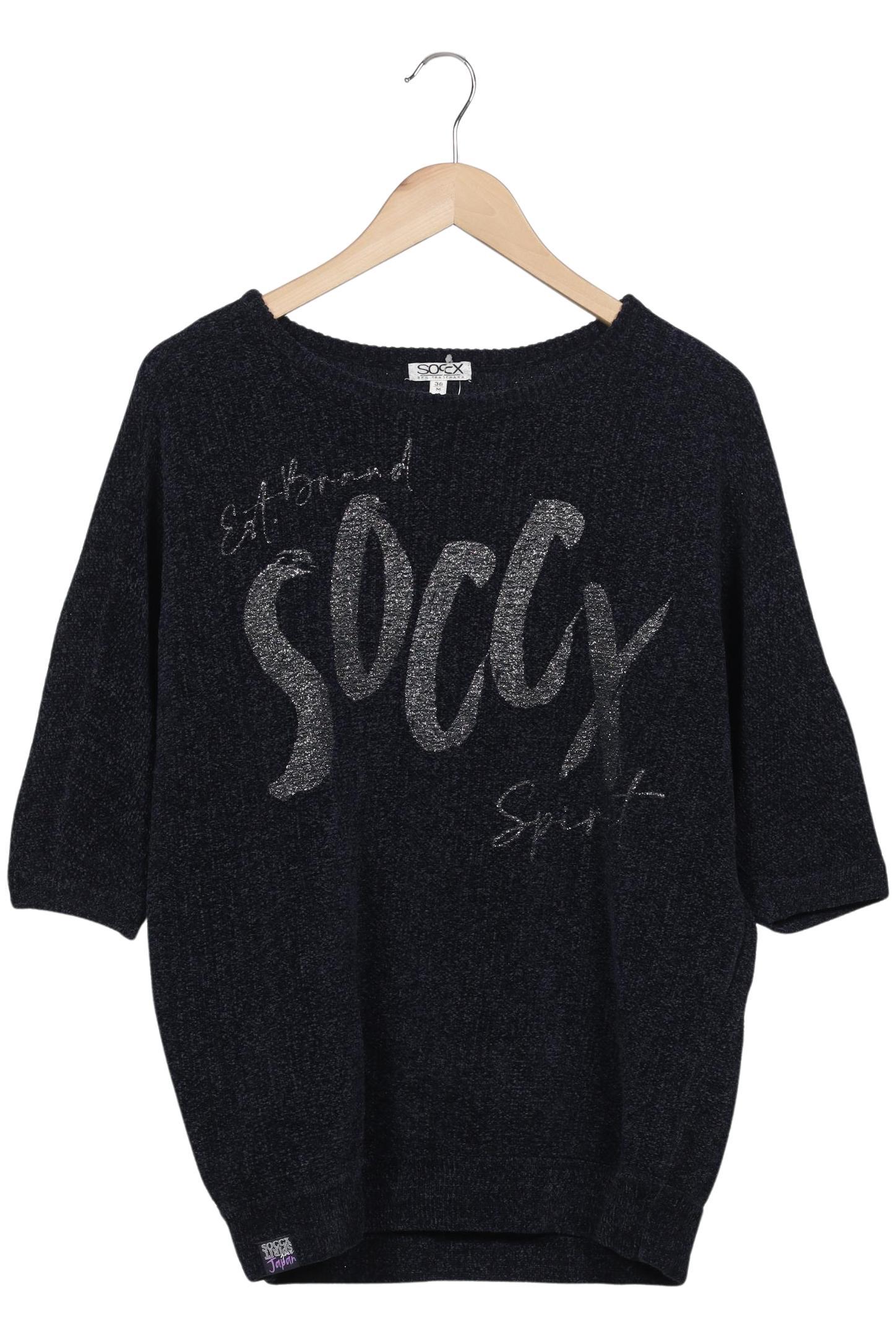 

Soccx Damen Pullover, marineblau, Gr. 38