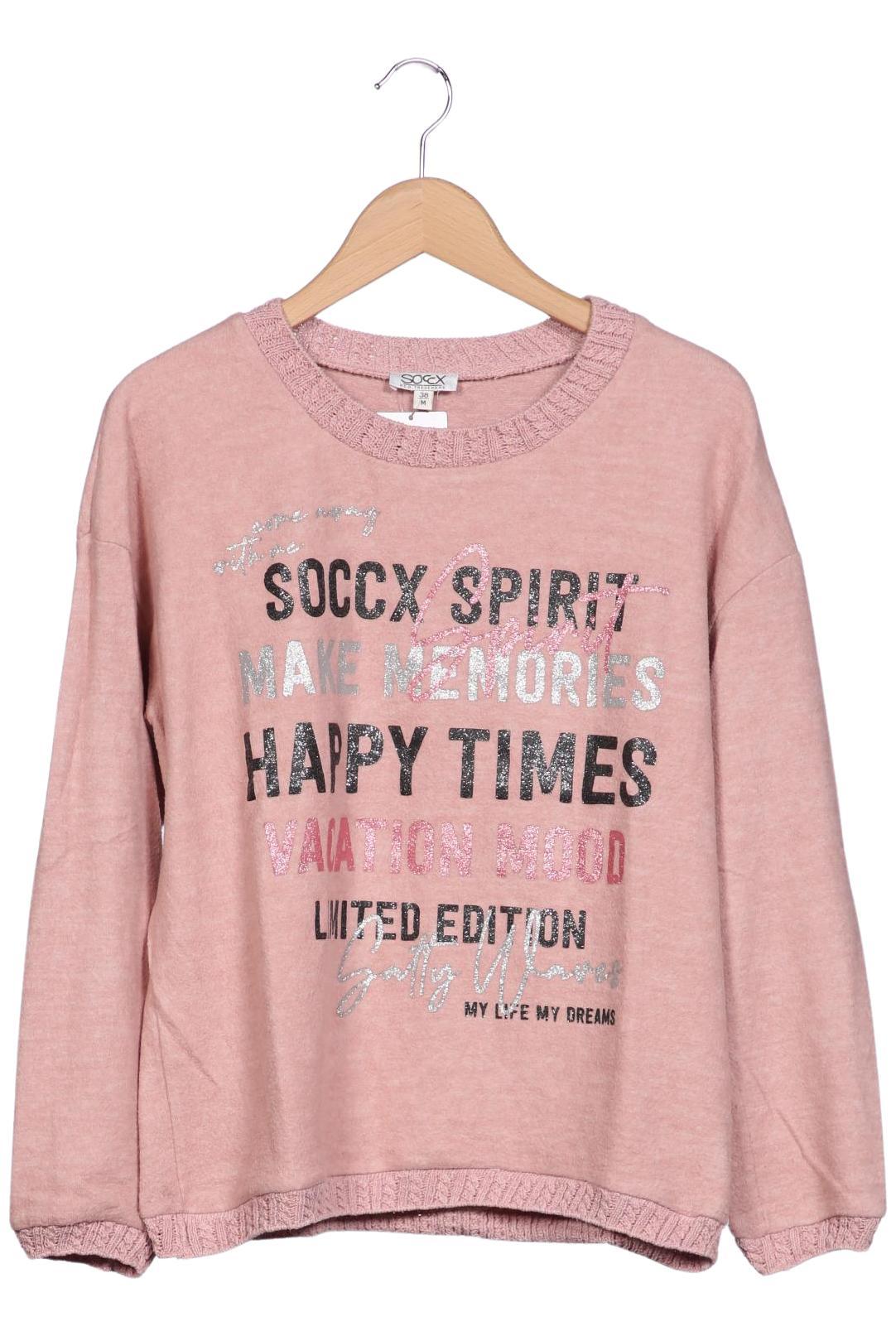 

Soccx Damen Pullover, pink, Gr. 38