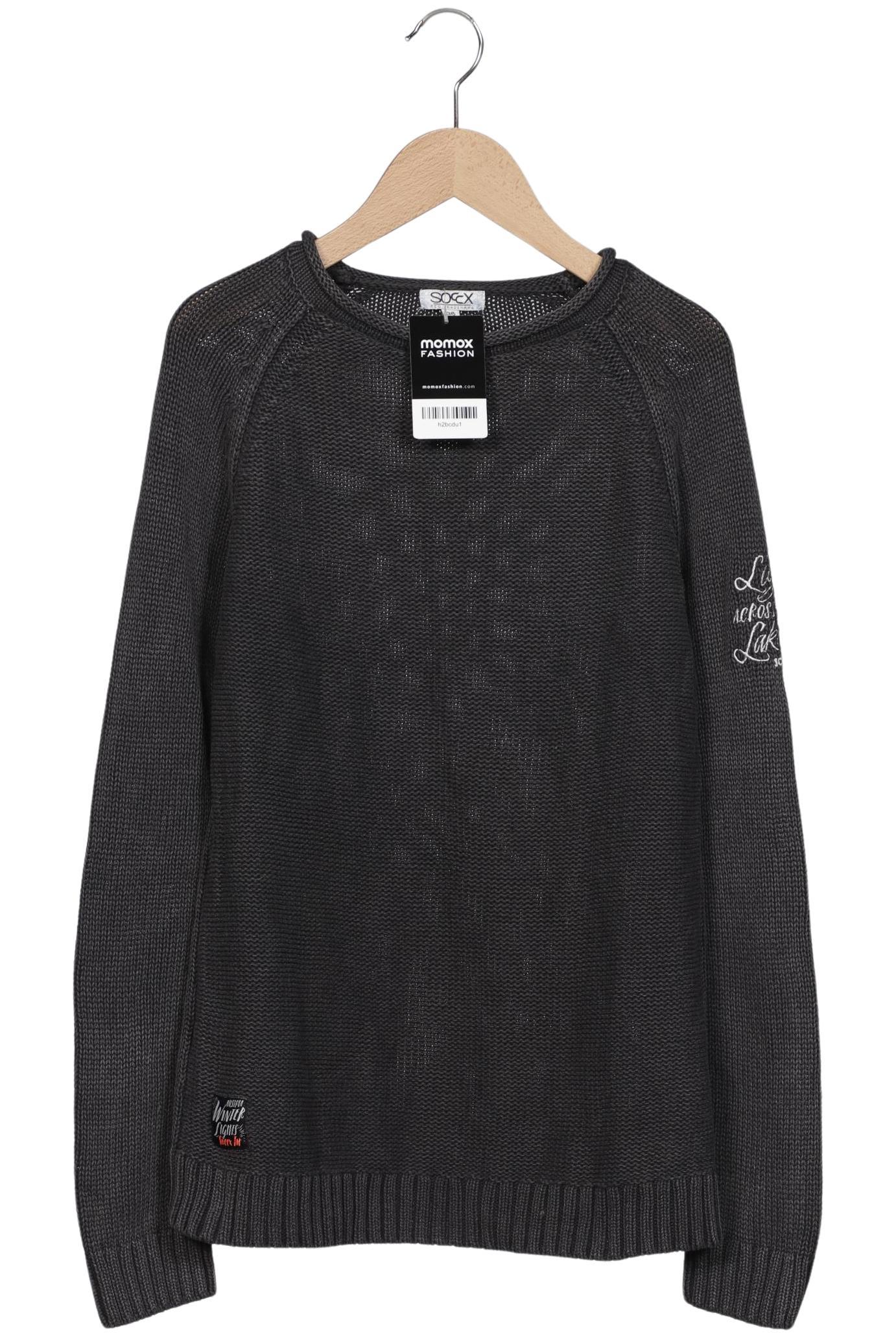 

Soccx Damen Pullover, grau, Gr. 36