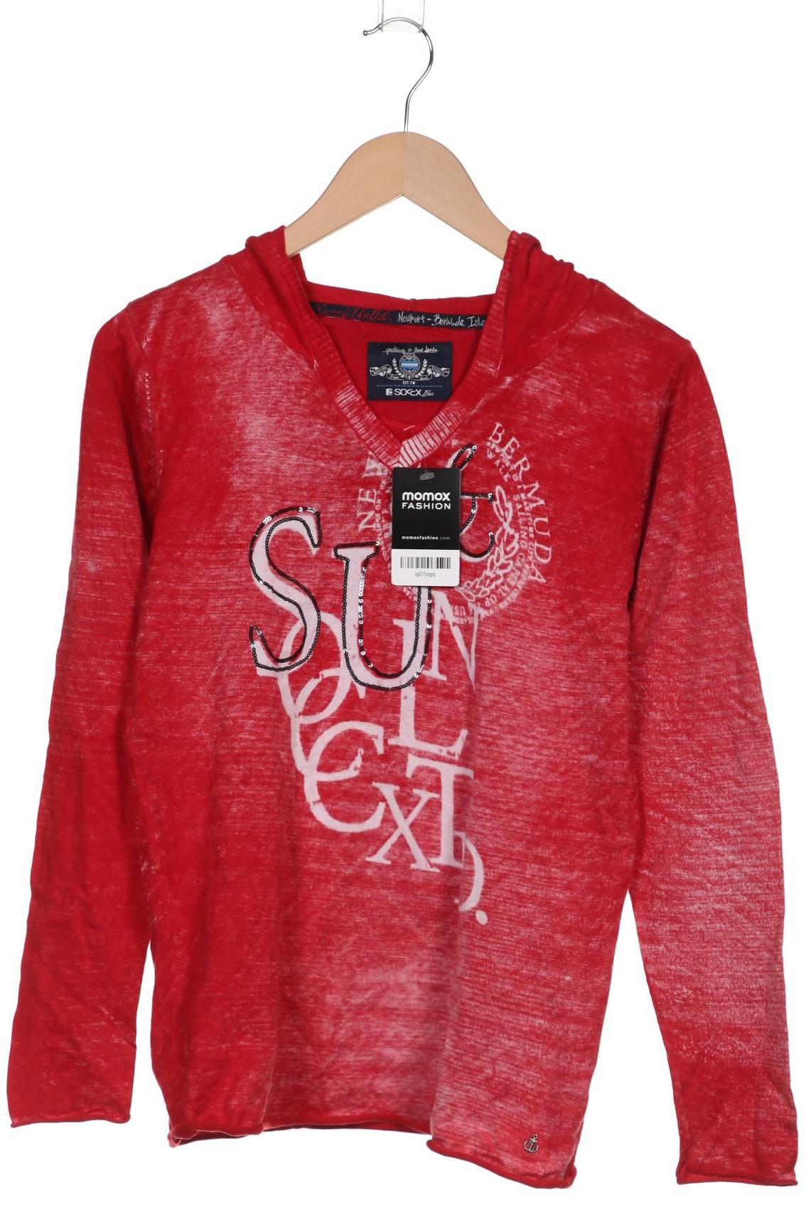 

SOCCX Damen Pullover, rot