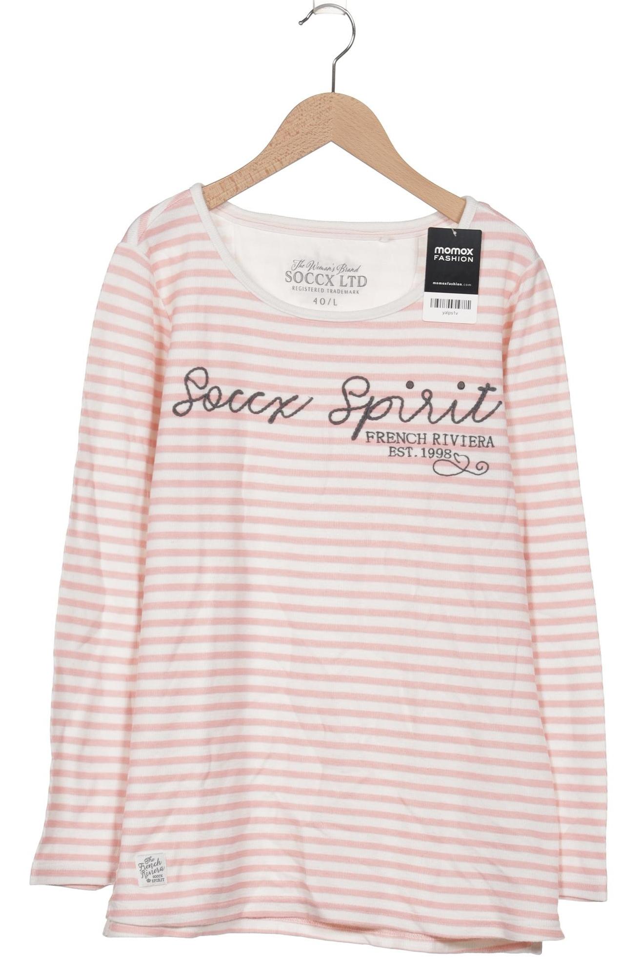 

Soccx Damen Pullover, pink, Gr. 40