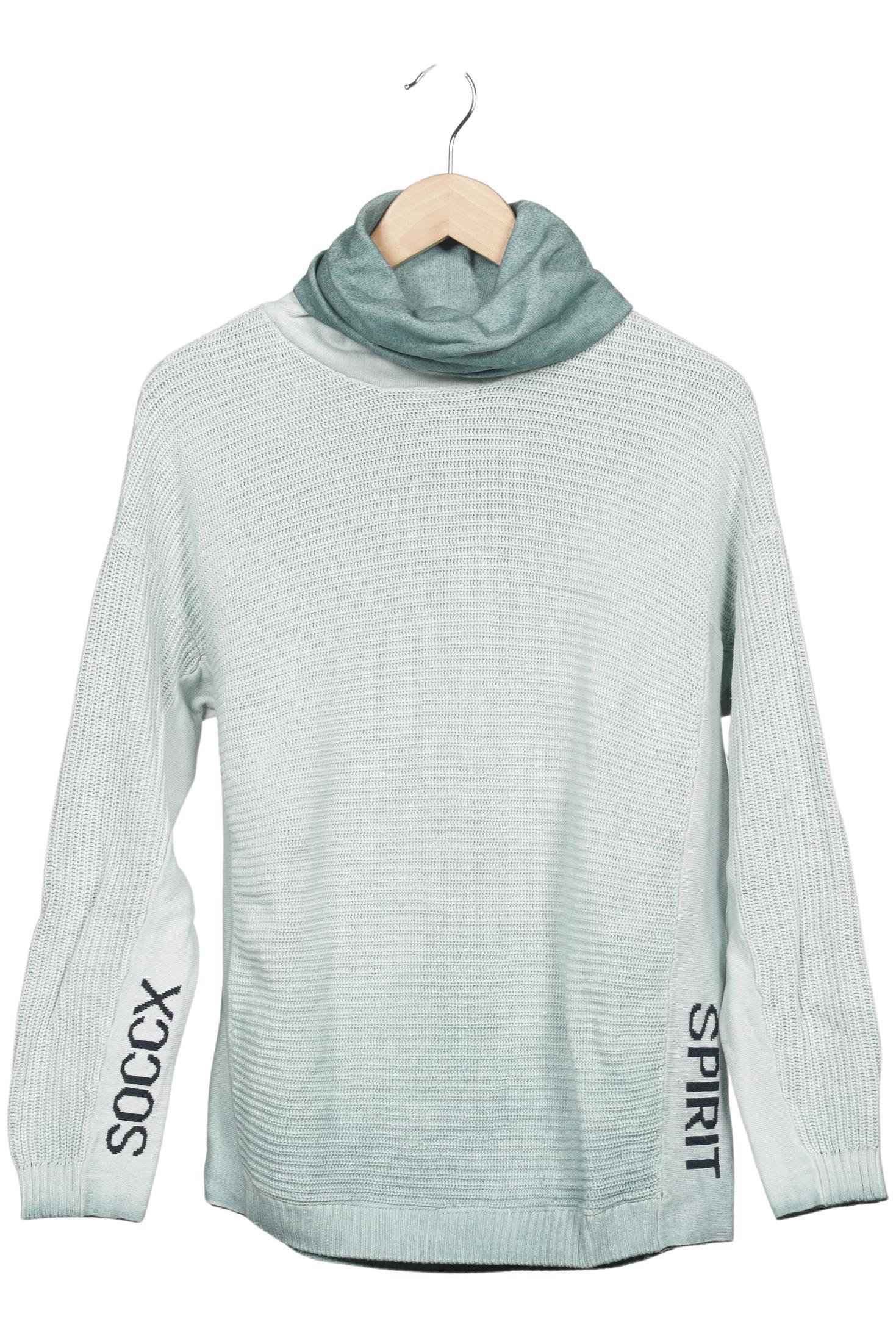 

Soccx Damen Pullover, hellgrün, Gr. 38