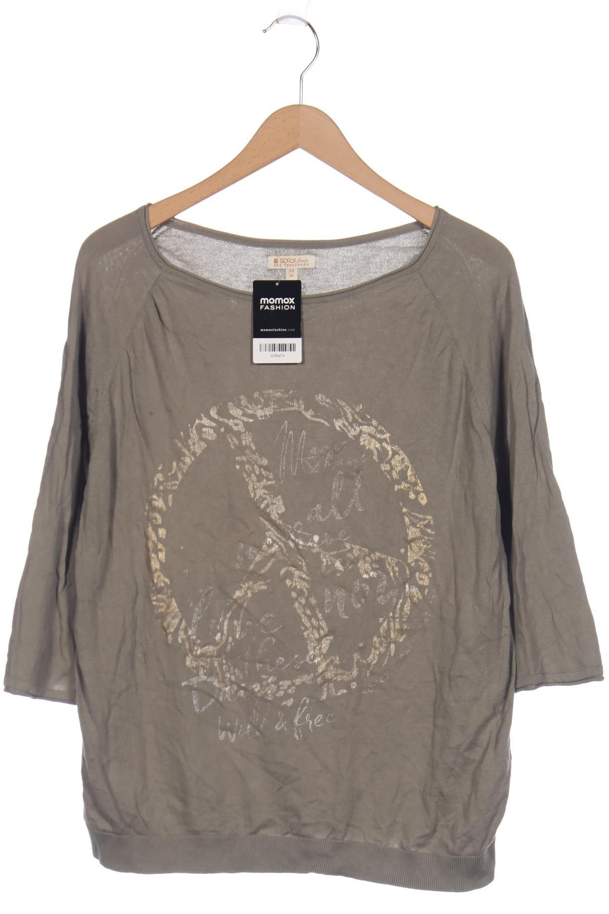 

Soccx Damen Pullover, grün, Gr. 38