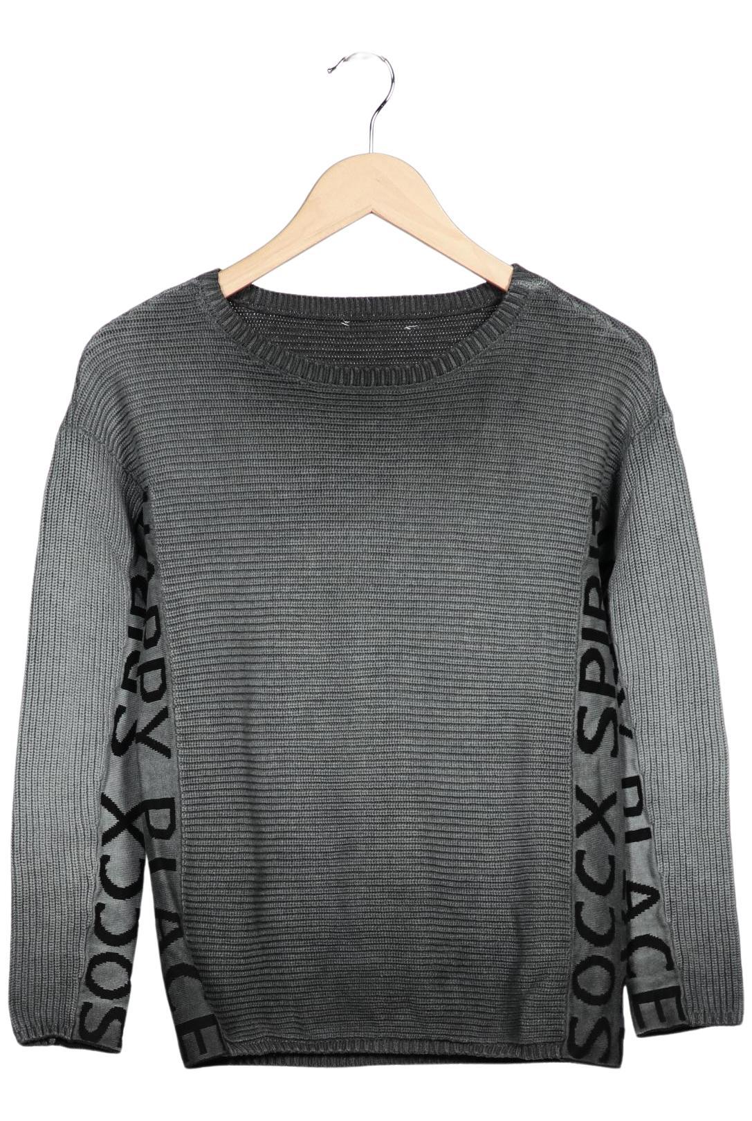 

Soccx Damen Pullover, grau, Gr. 36