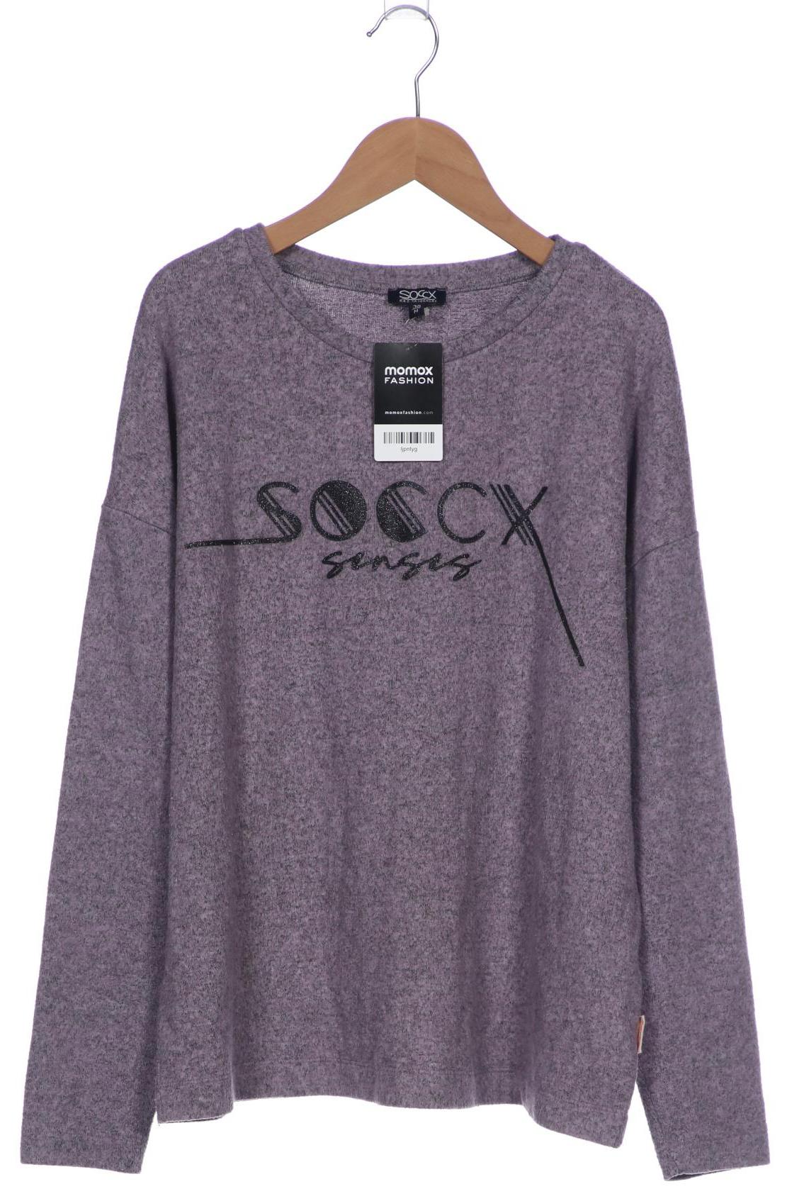 

Soccx Damen Pullover, flieder, Gr. 38