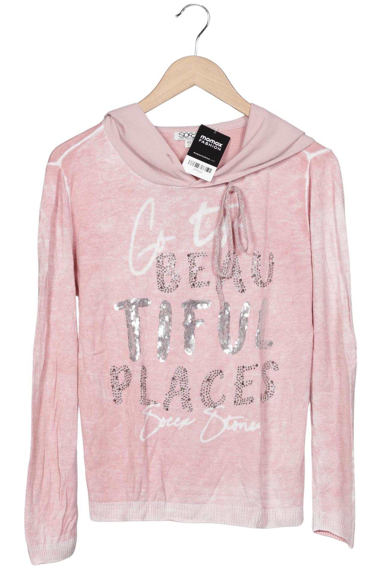

Soccx Damen Pullover, pink, Gr. 40