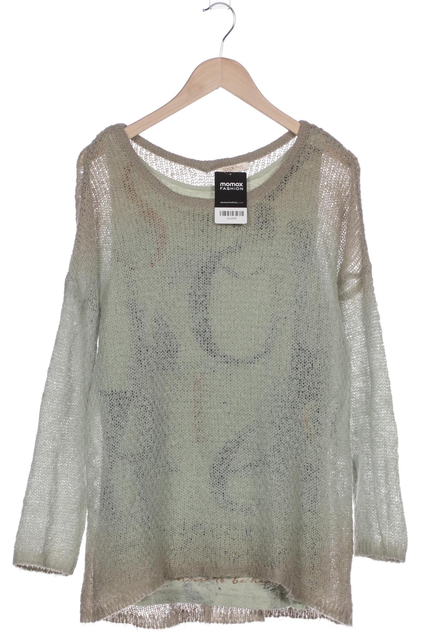 

Soccx Damen Pullover, türkis, Gr. 42