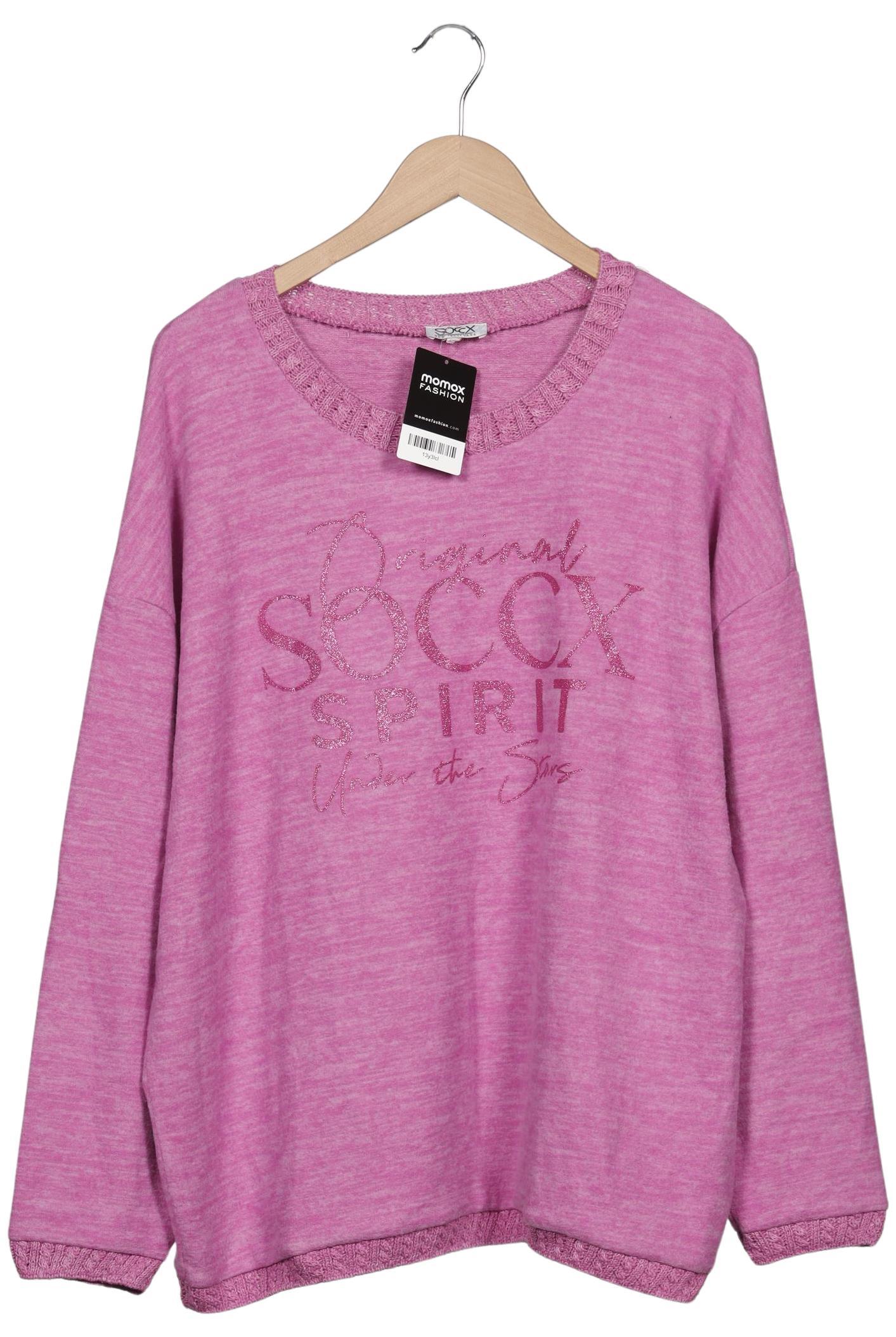 

Soccx Damen Pullover, pink, Gr. 44