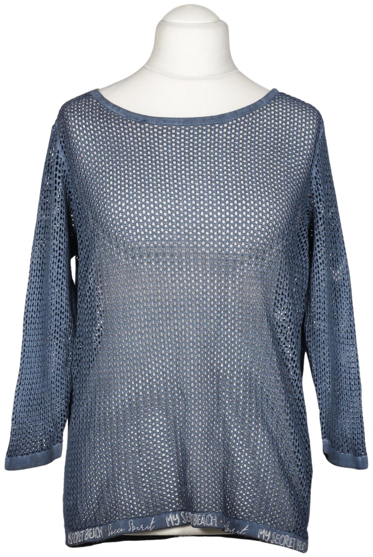 

Soccx Damen Pullover, blau, Gr. 42