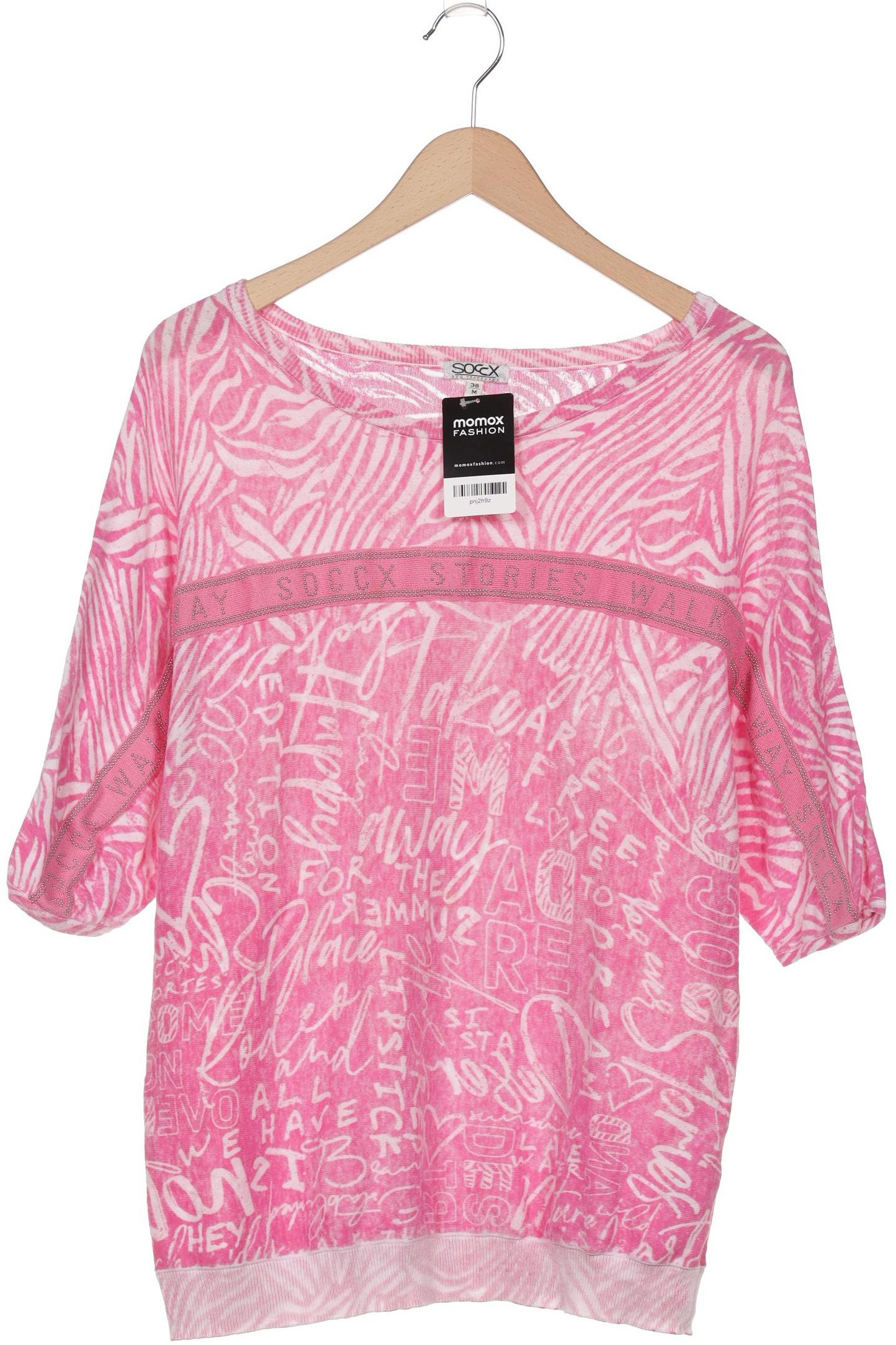 

Soccx Damen Pullover, pink, Gr. 38
