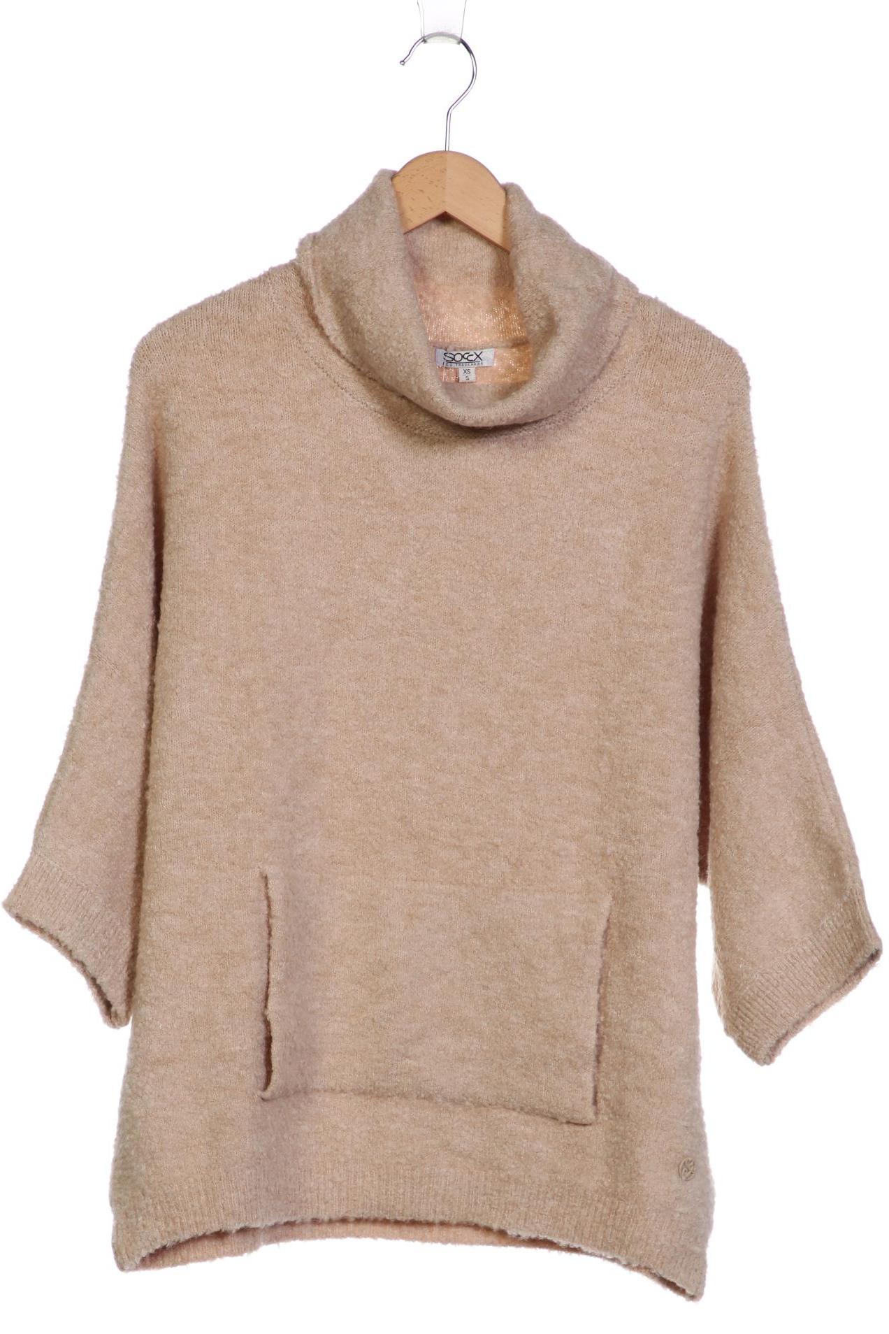 

Soccx Damen Pullover, beige, Gr. 34