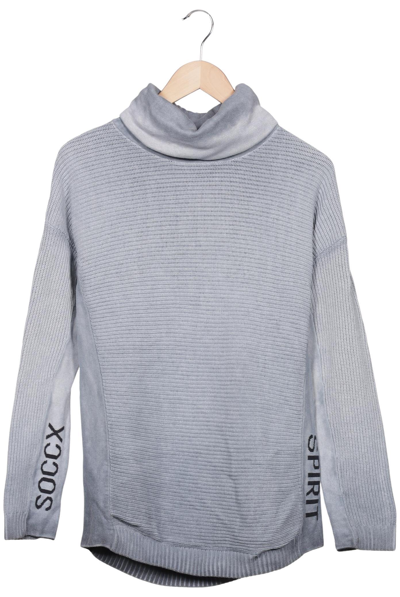 

Soccx Damen Pullover, grau, Gr. 38