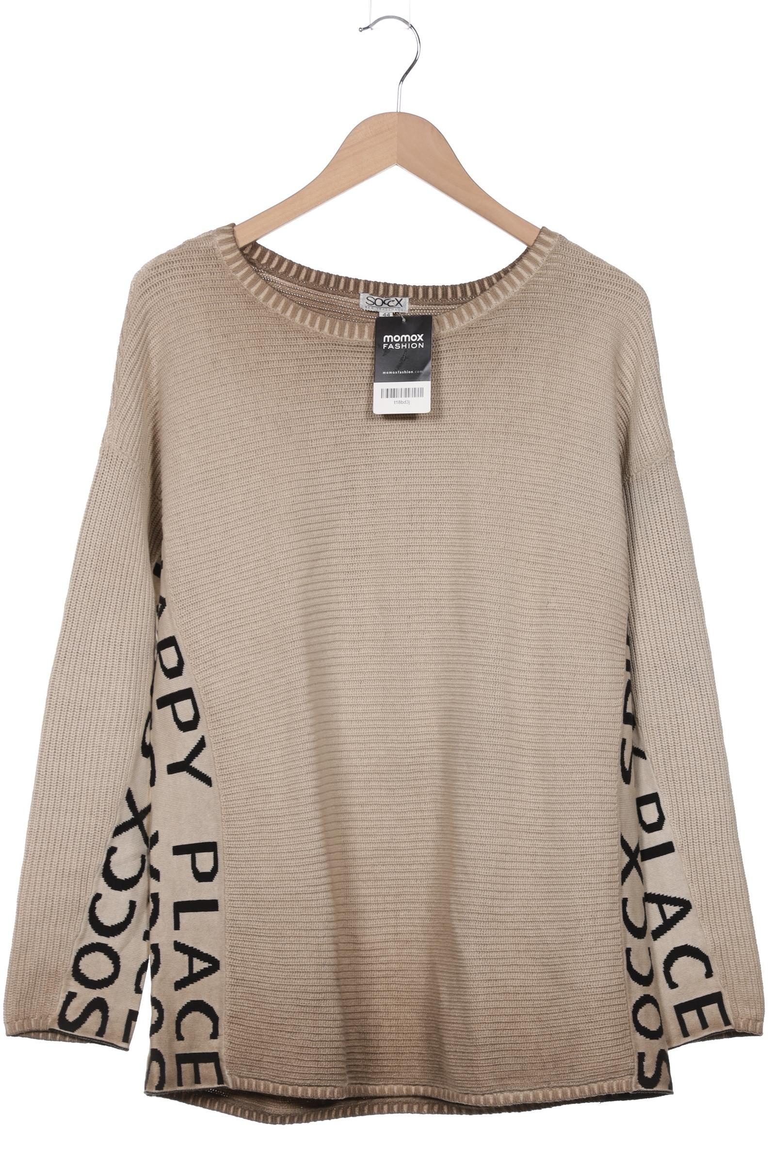 

Soccx Damen Pullover, beige, Gr. 44
