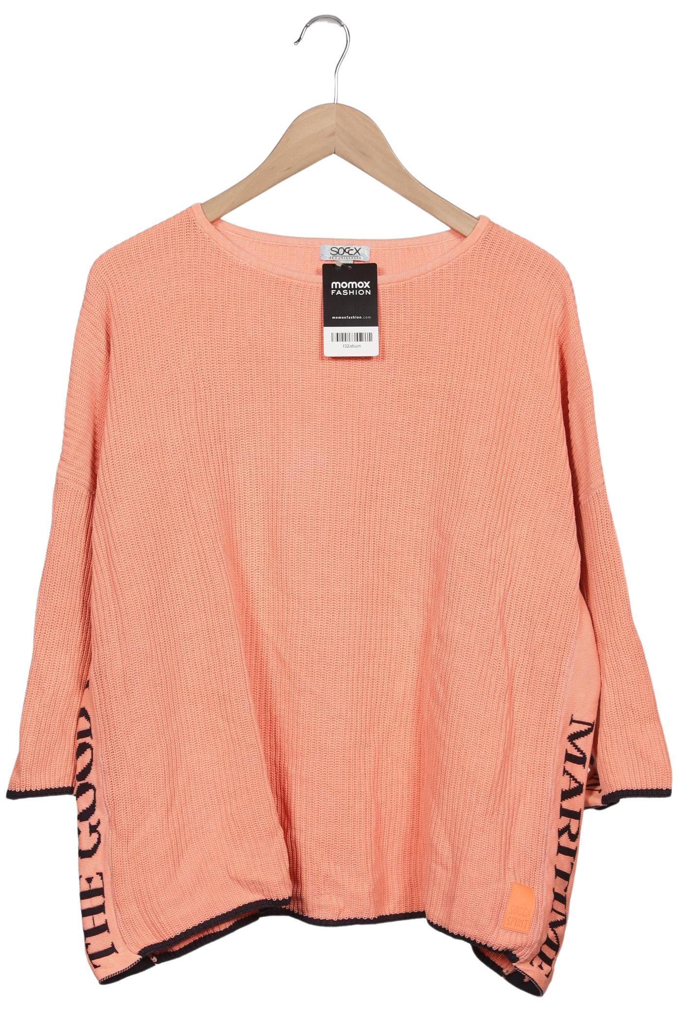 

Soccx Damen Pullover, orange, Gr. 44