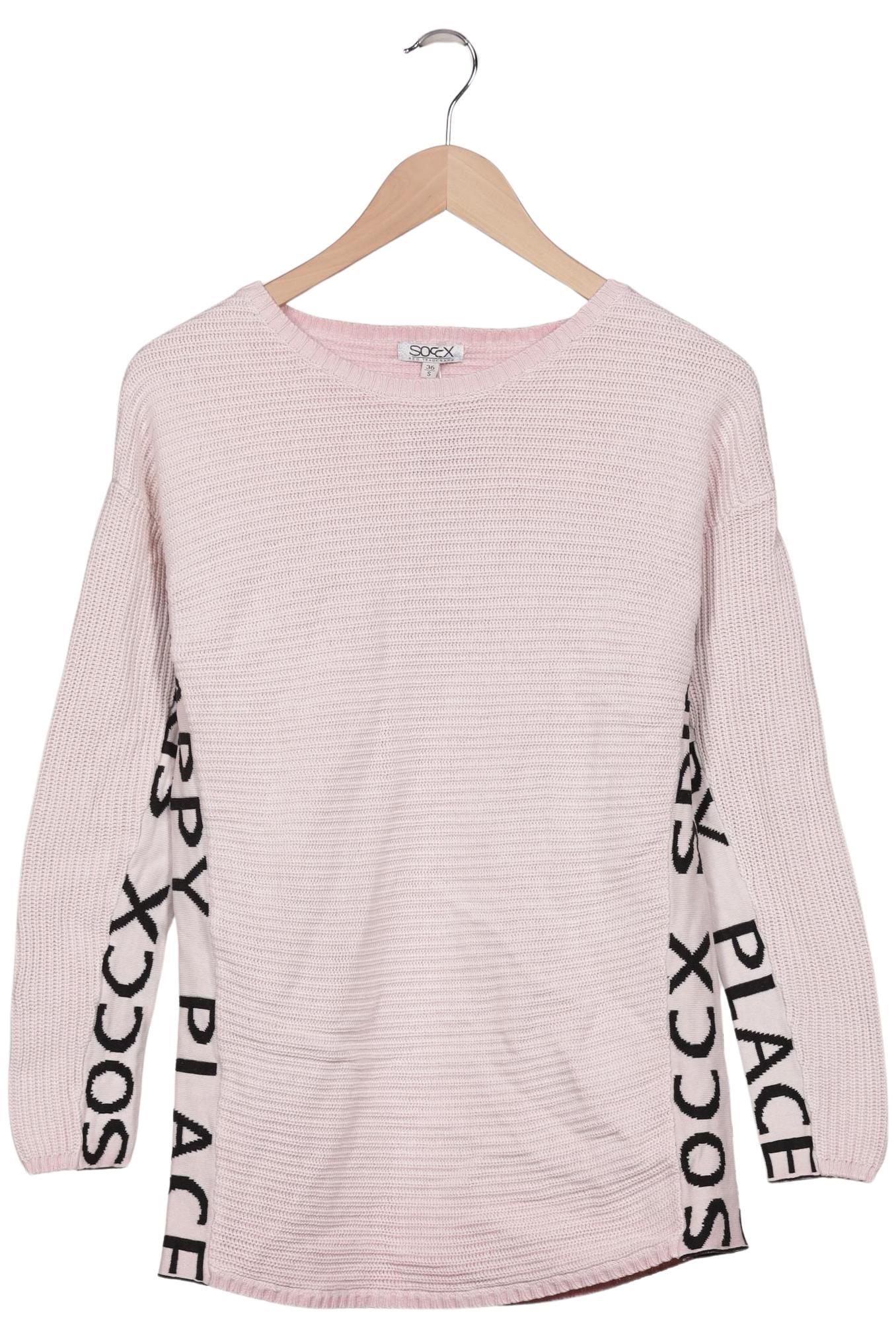

Soccx Damen Pullover, pink, Gr. 36