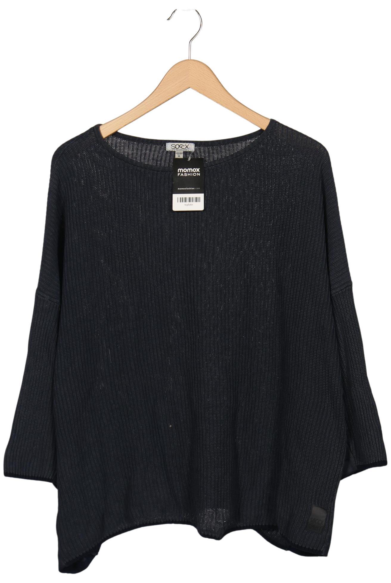 

Soccx Damen Pullover, marineblau, Gr. 44