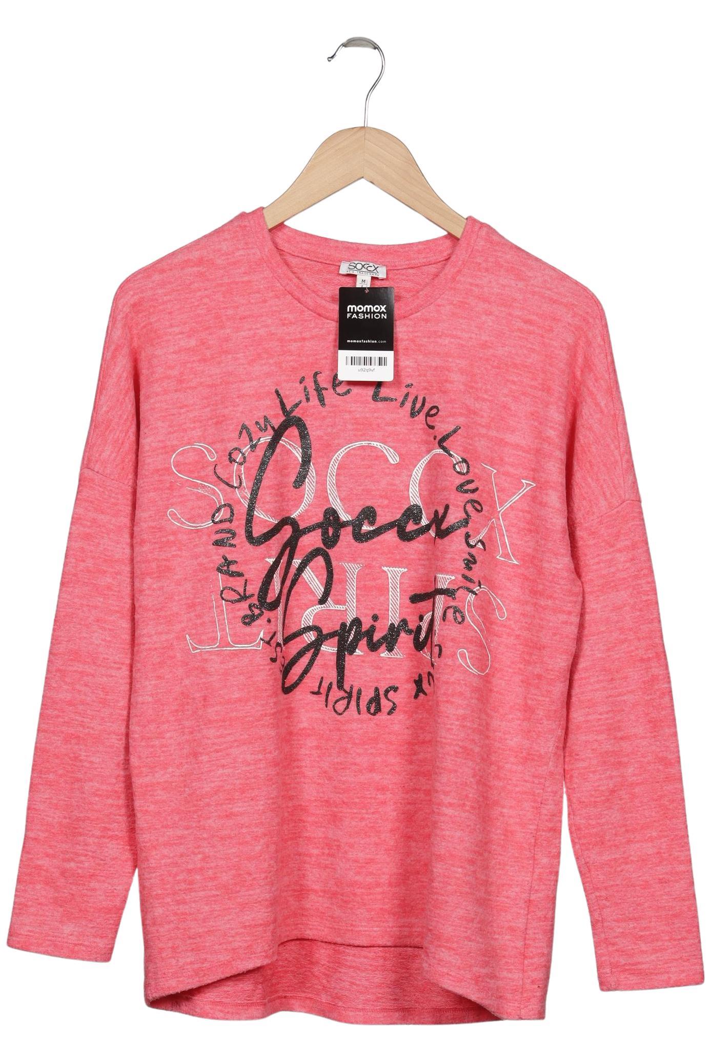 

Soccx Damen Pullover, rot, Gr. 38