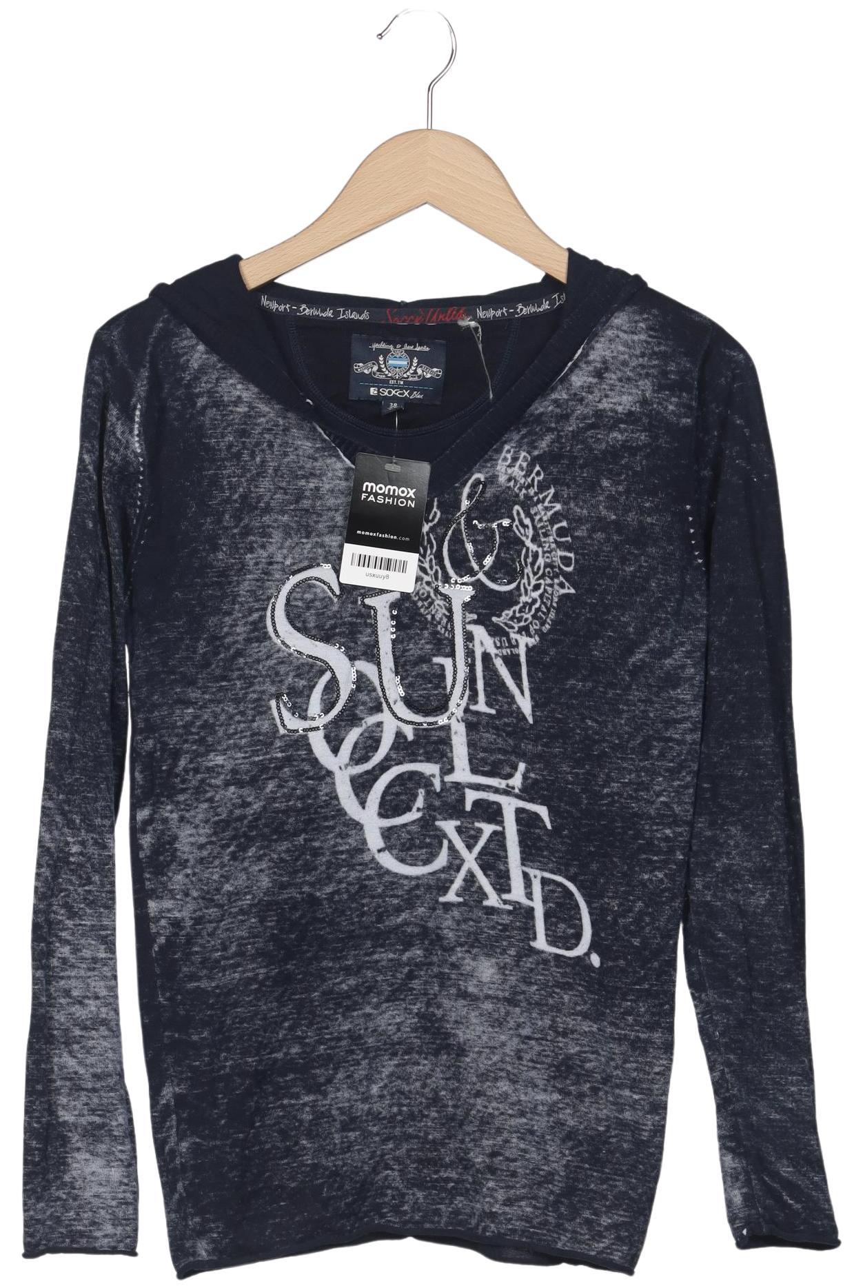 

Soccx Damen Pullover, marineblau, Gr. 38