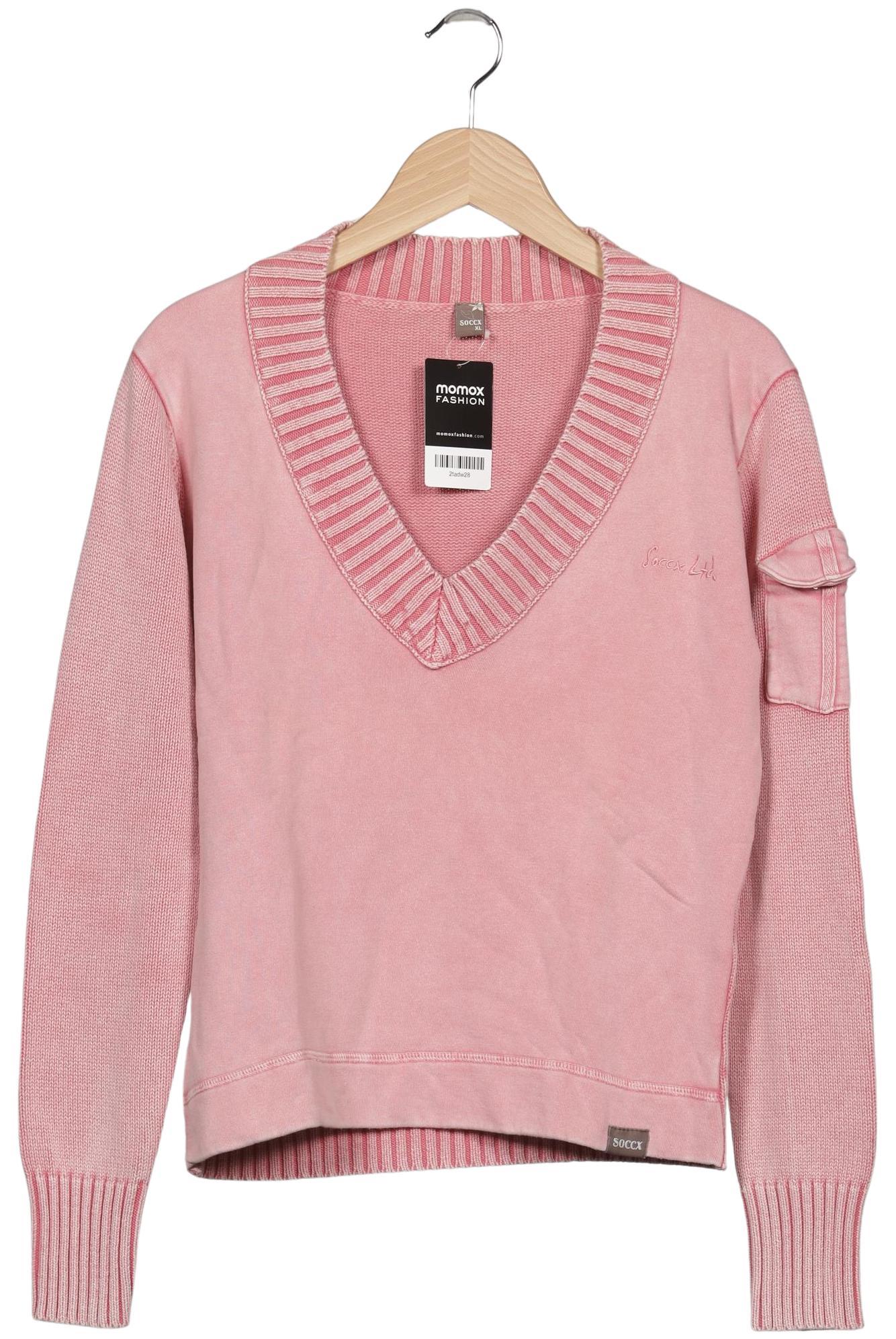 

Soccx Damen Pullover, pink, Gr. 44